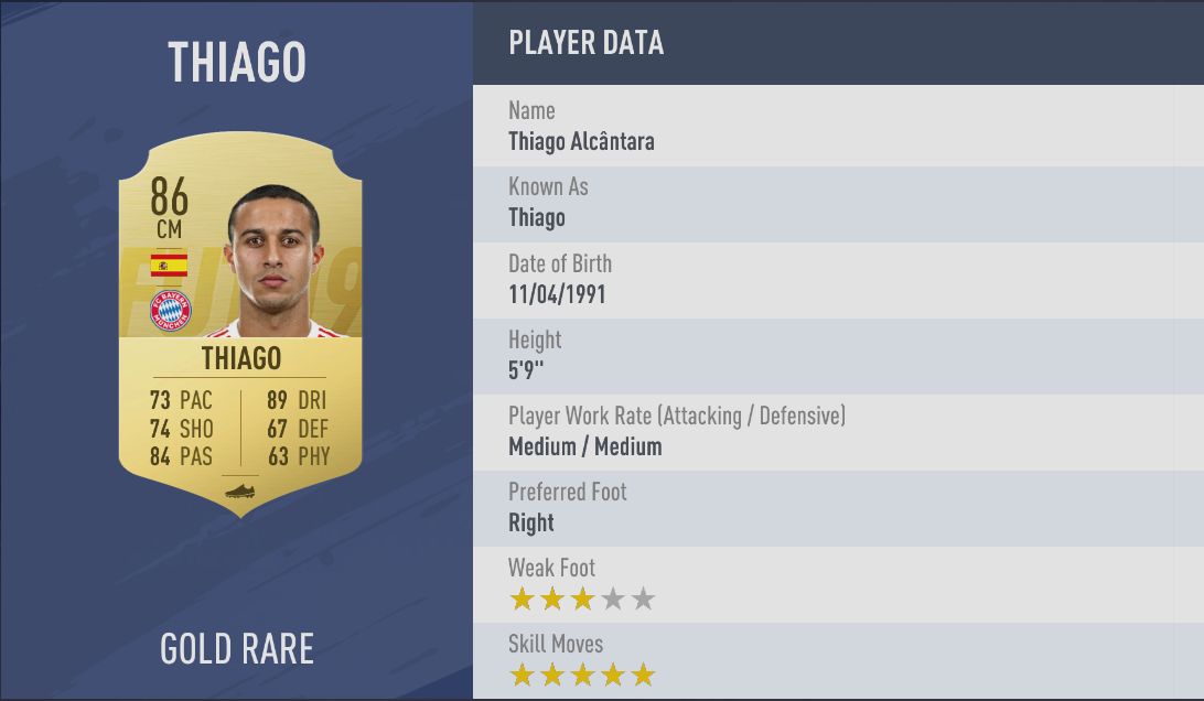 Thiago | FIFA 19