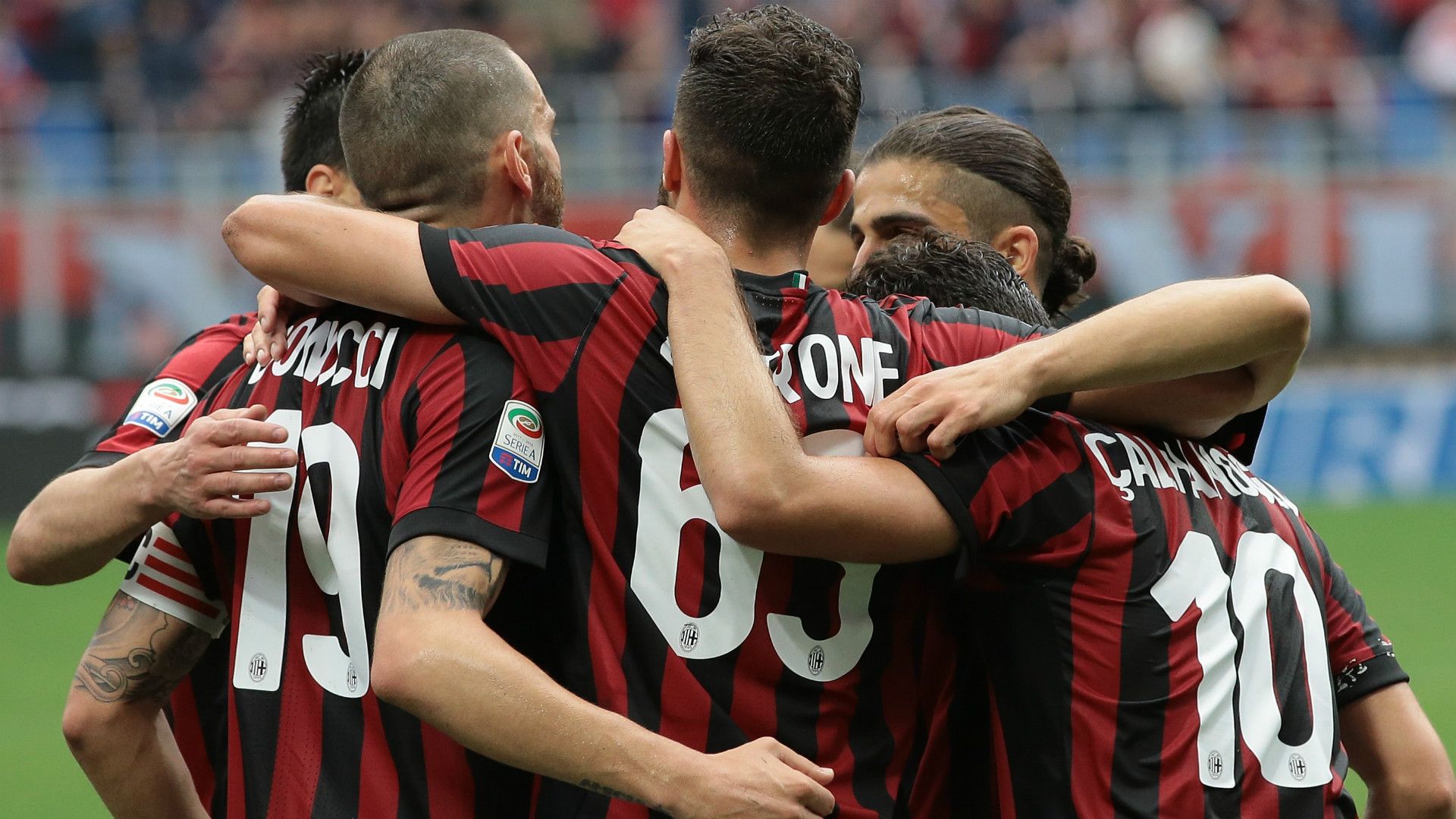 Milan celeb Fiorentina