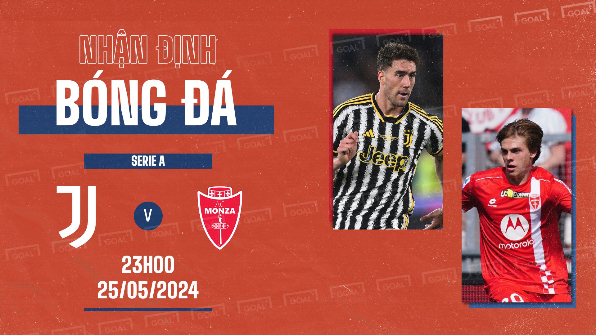 Juventus vs Monza Serie A 2023-24 GFX