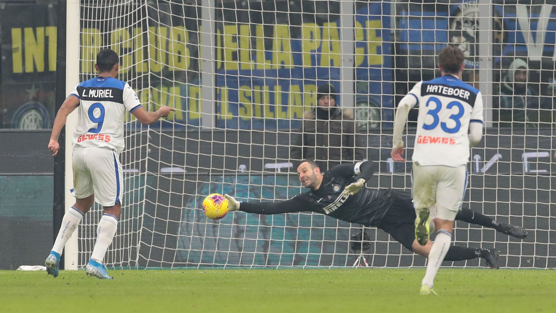 Muriel Handanovic Inter Atalanta Serie A