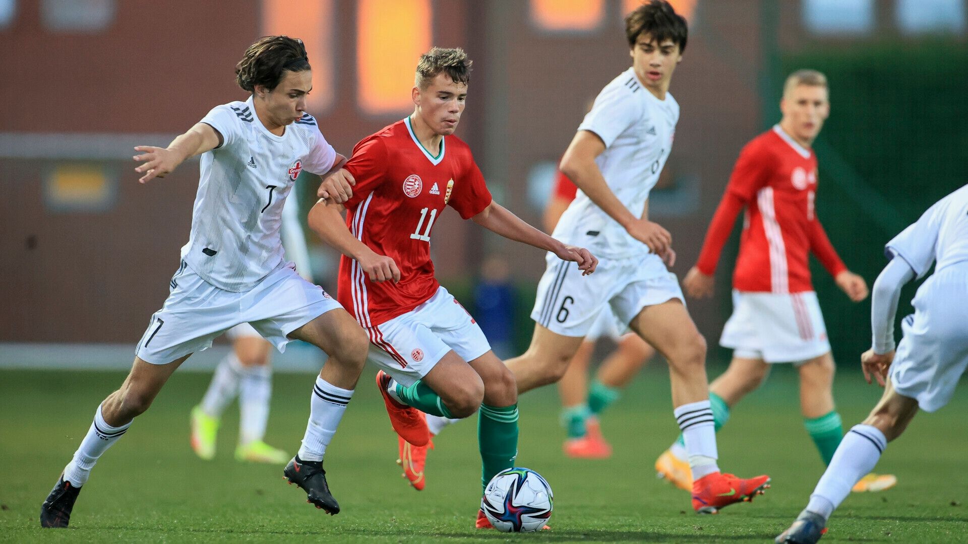 Grúzia–Magyarország U17