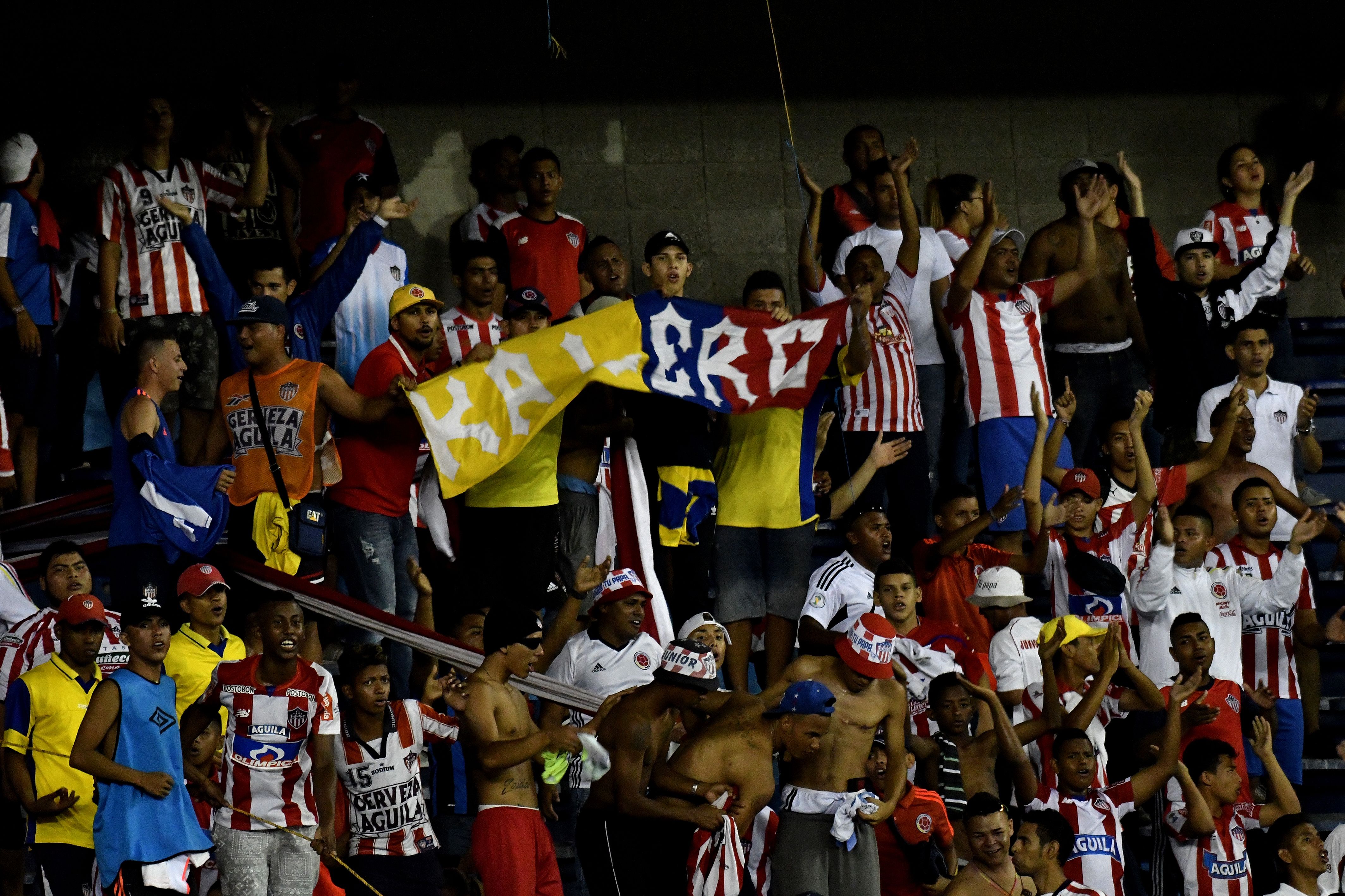 Hinchada Junior de Barranquilla