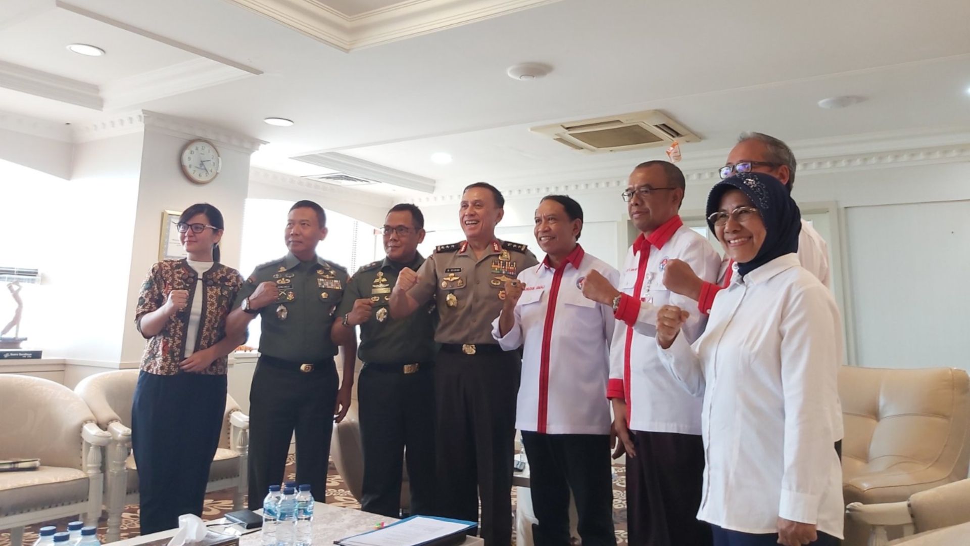 Ketum PSSI Mochamad Iriawan & Menpora Zainudin Amali