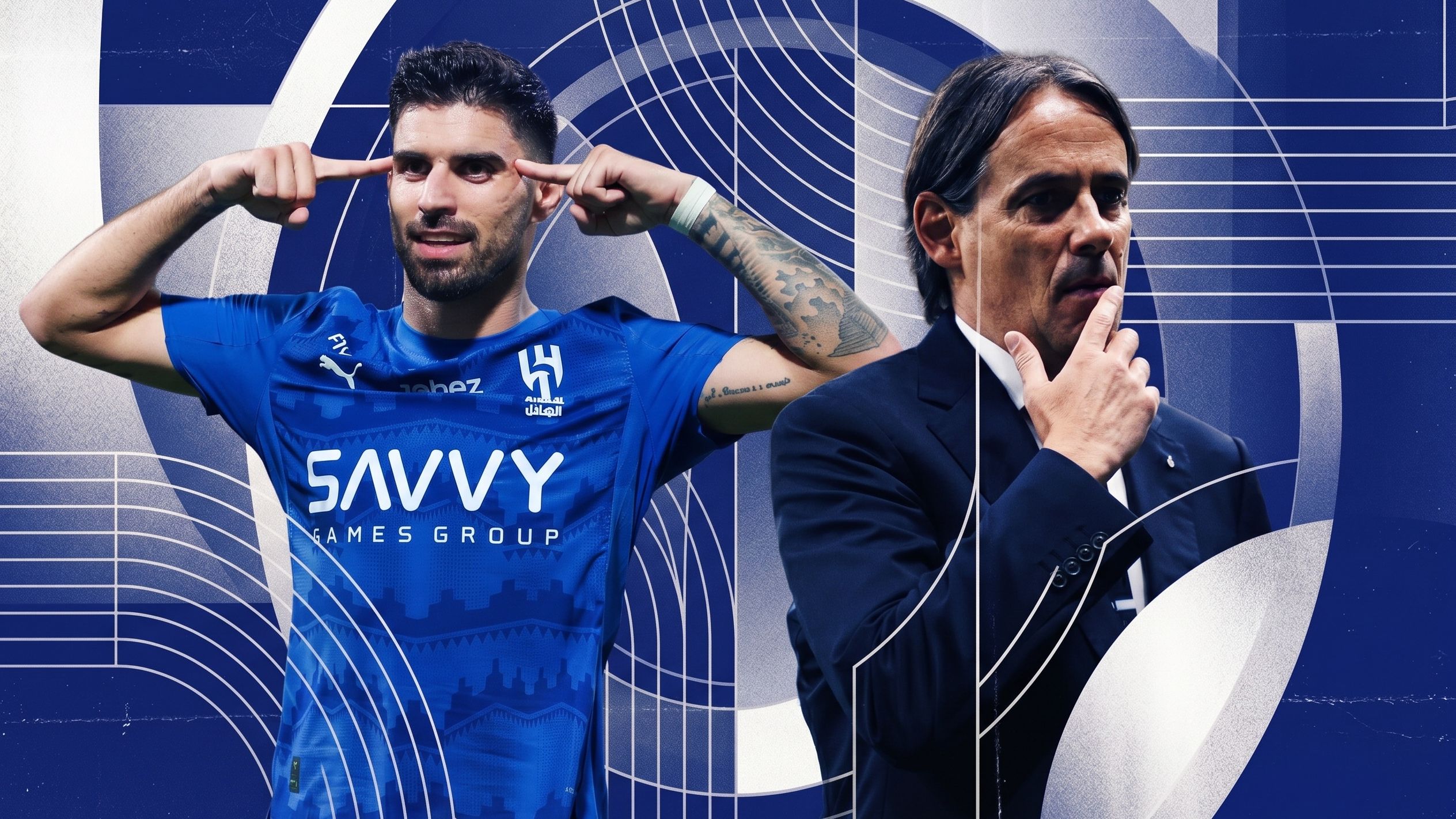 Simone Inzaghi Ruben Neves Al Hilal Goal Only