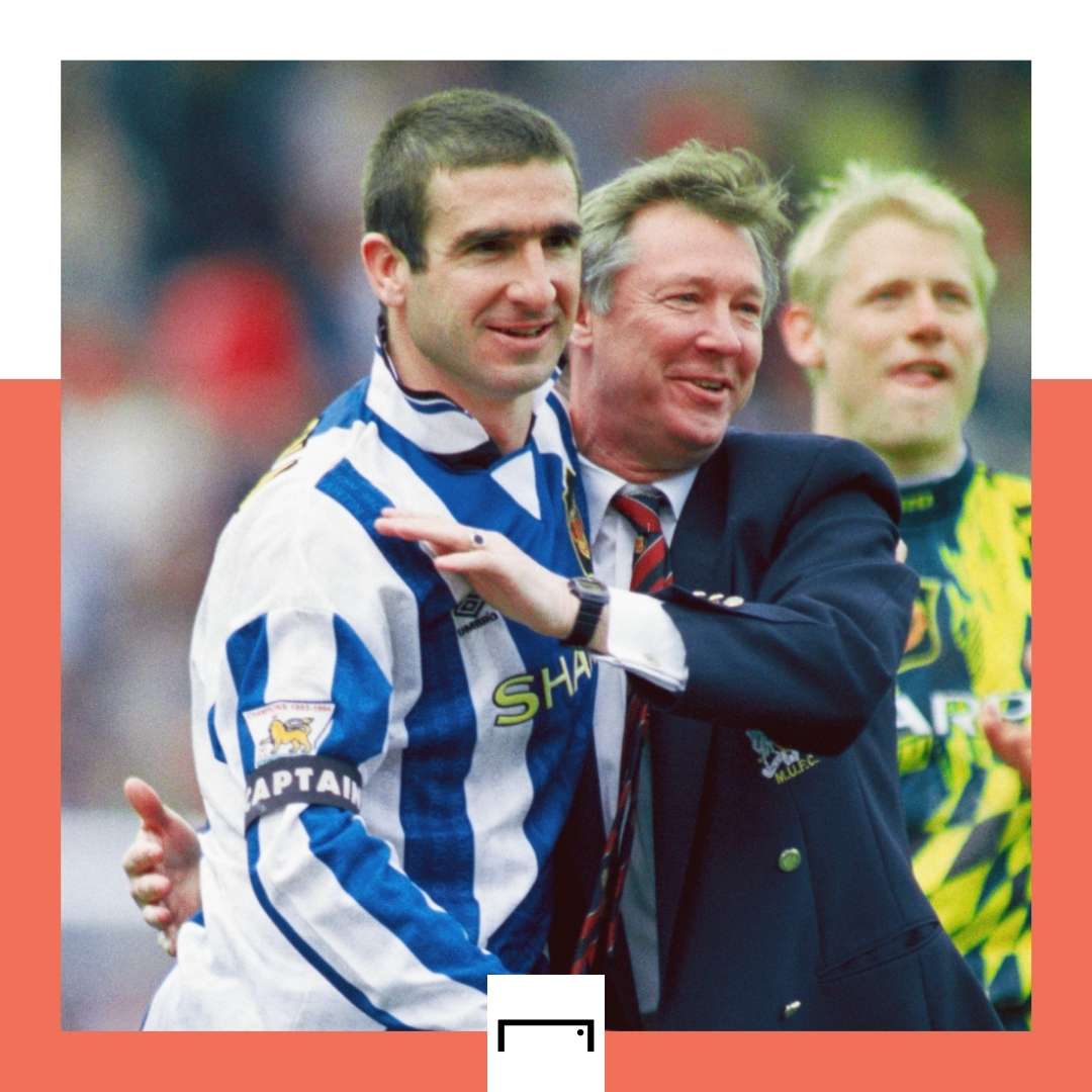 Eric Cantona Sir Alex Ferguson Manchester United GFX