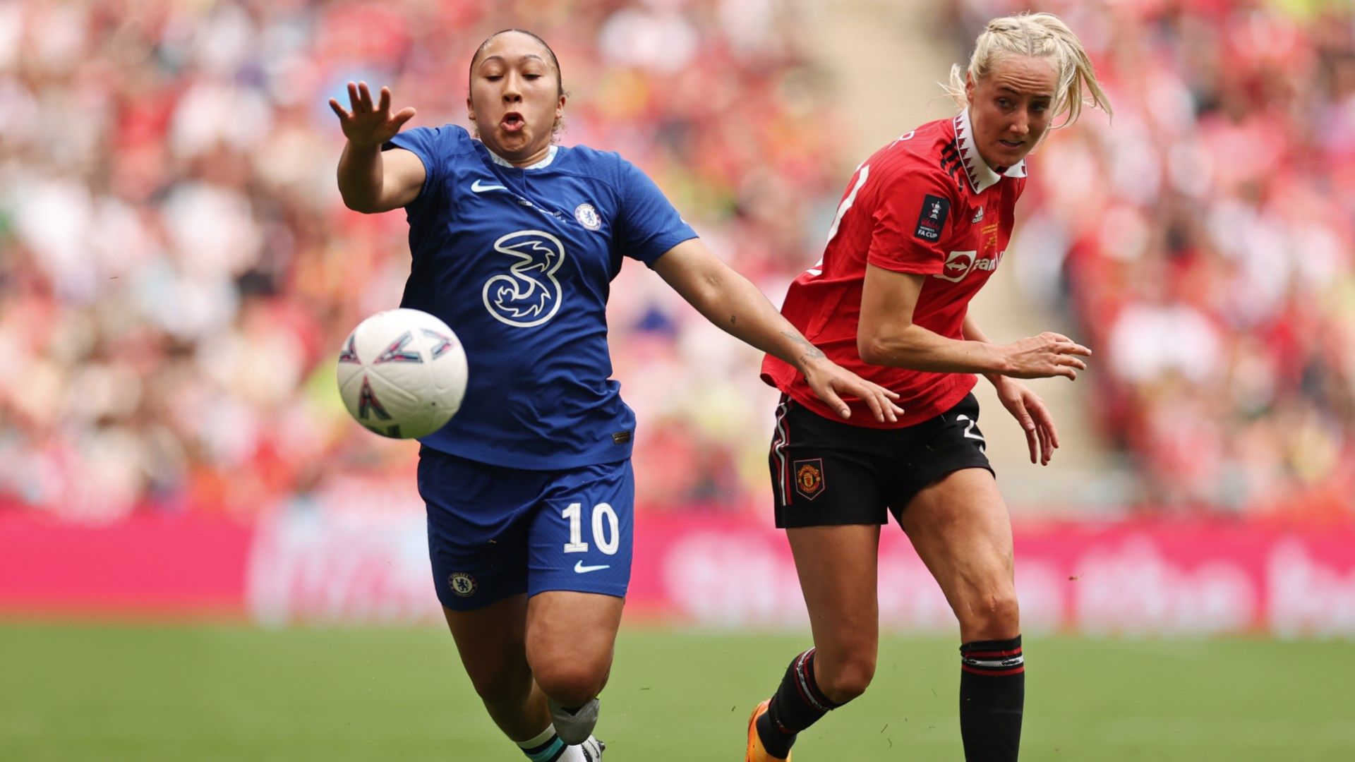 Lauren James Millie Turner Chelsea Manchester United Women 2022-23