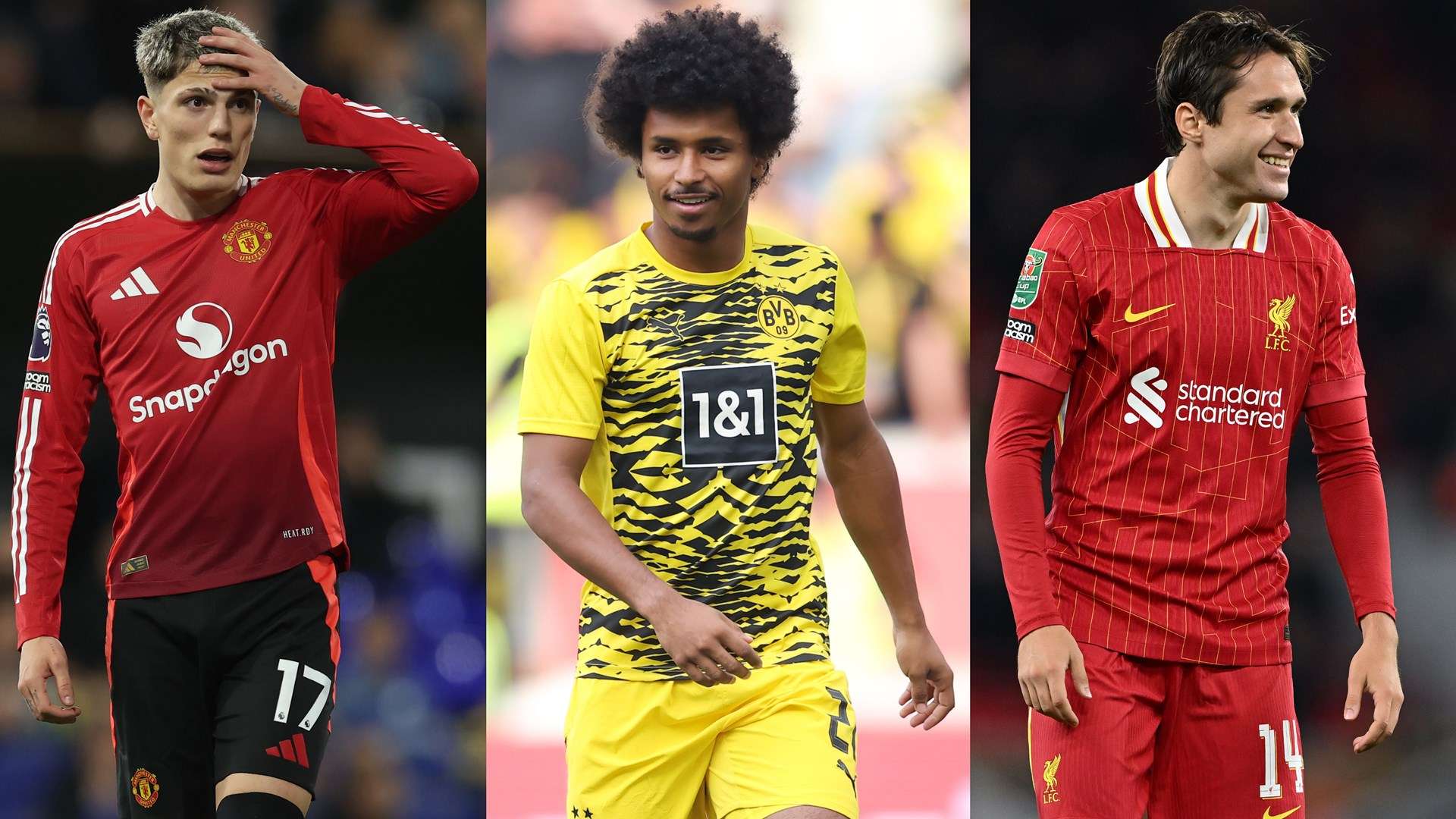 Garnacho Adeyemi Chiesa