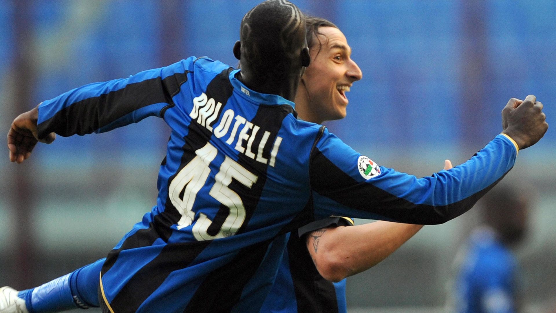 Mario Balotelli Zlatan Ibrahimovic