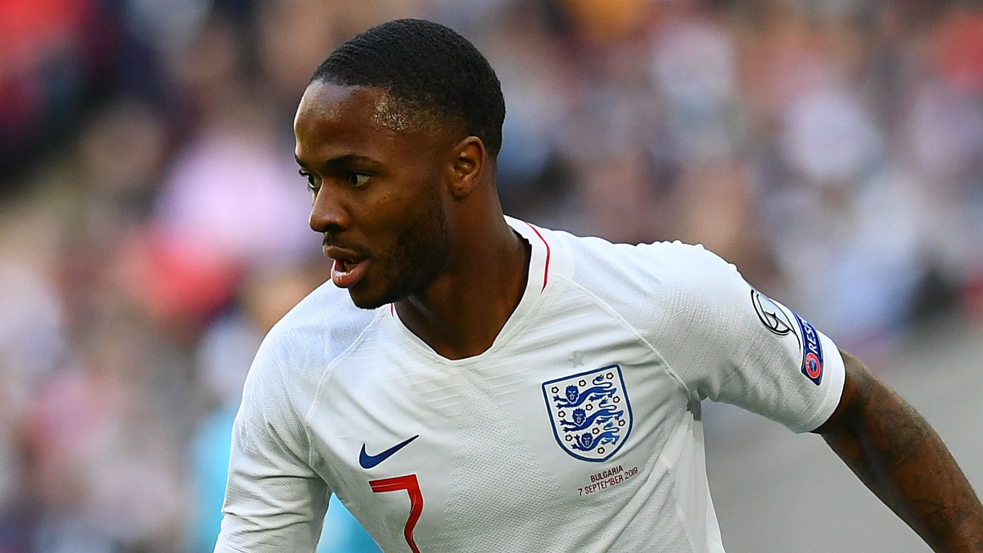 Raheem Sterling England 2019