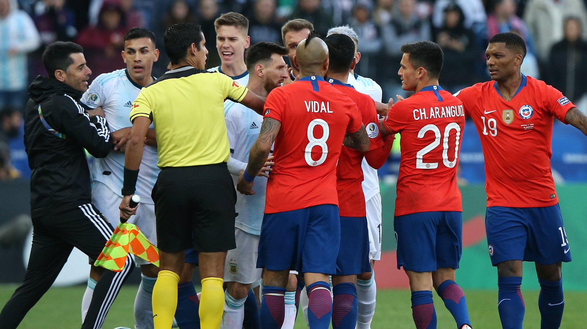 Lionel Messi Argentina vs Chile Copa America 2019