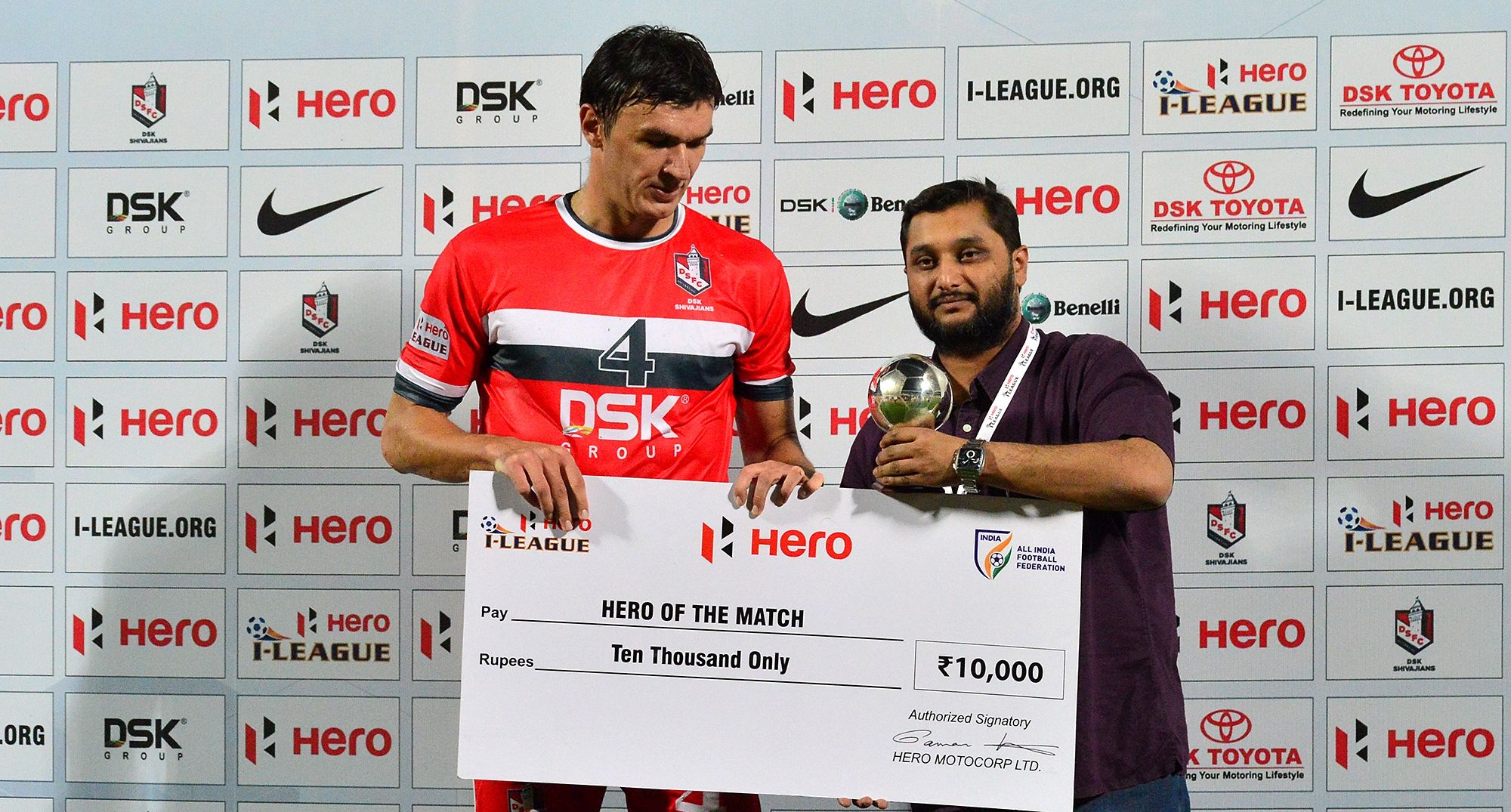 Sasa Kolunija DSK Shivajians Mohun Bagan I-League 2017