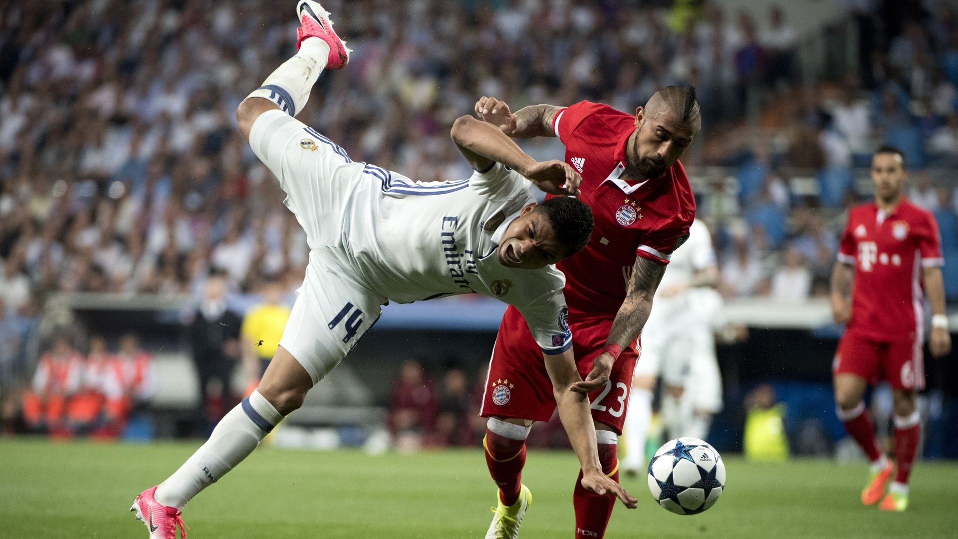 Casemiro Vidal Real Bayern Munich 04182017