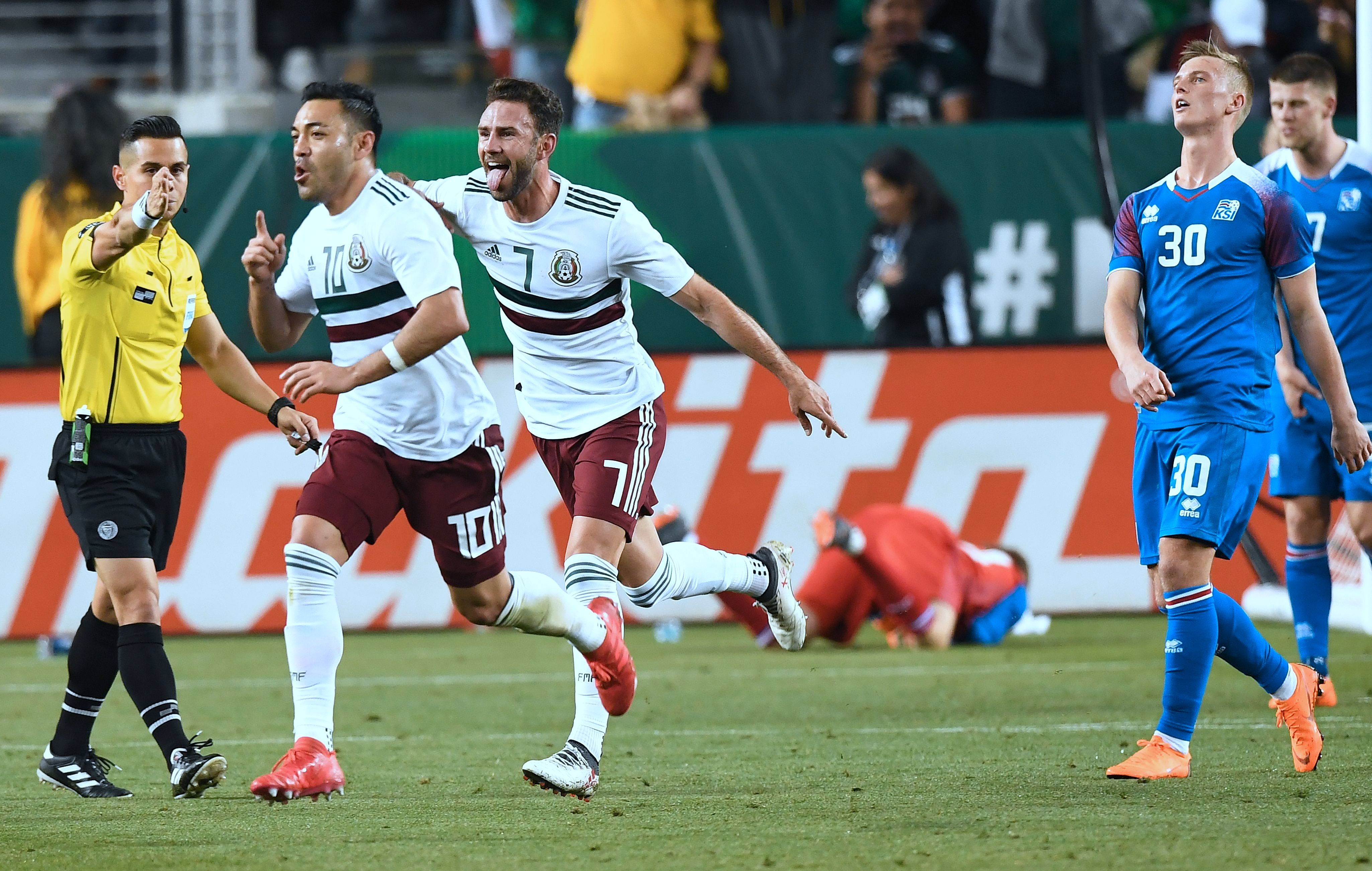 México vs Islandia 2018