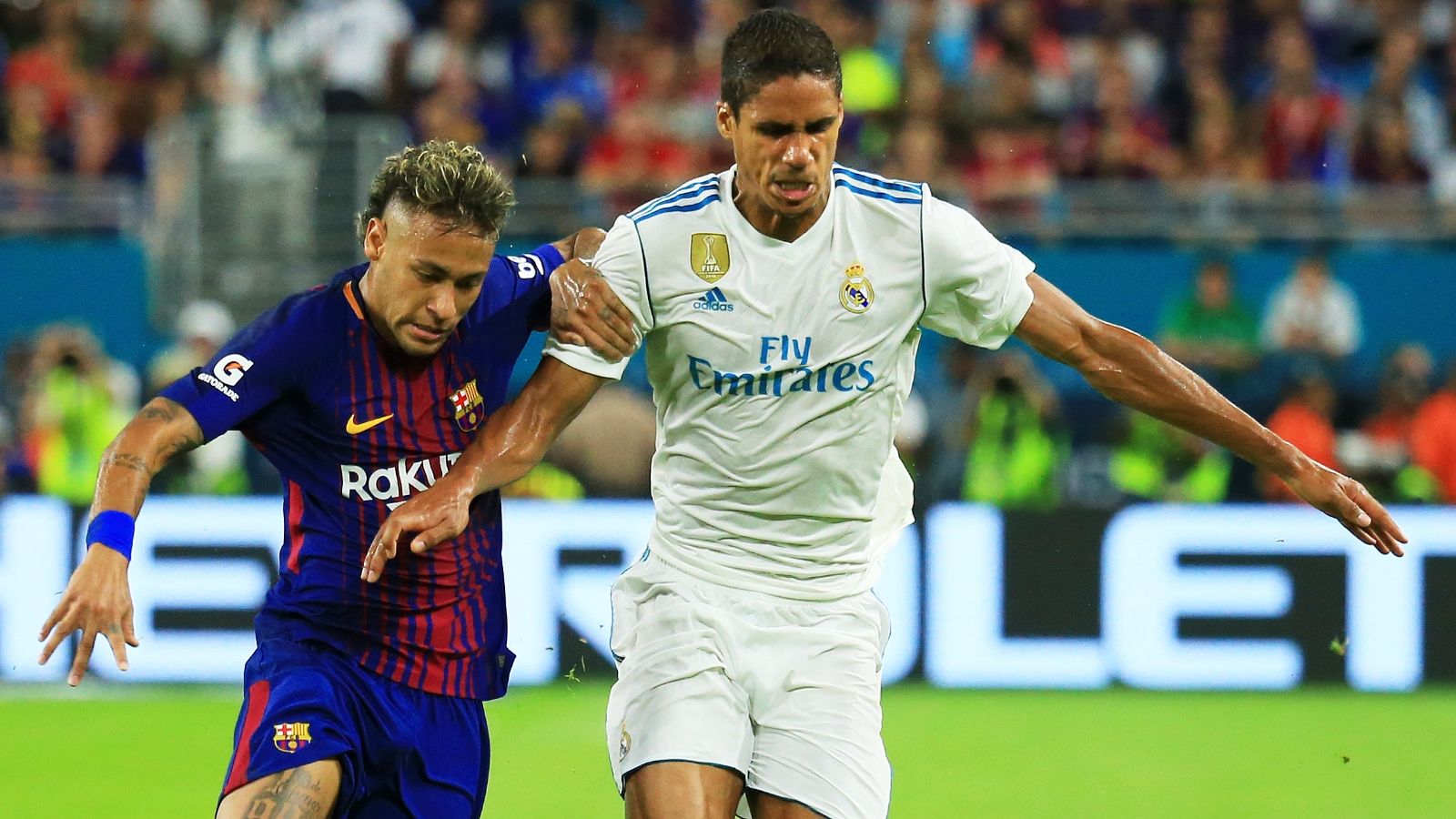 Neymar Varane Barcelona Real Madrid 2017