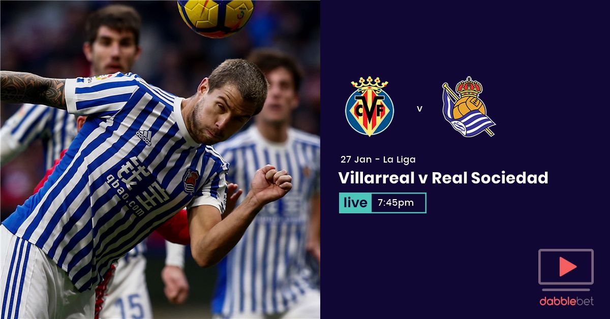 Villarreal Real Sociedad graphic