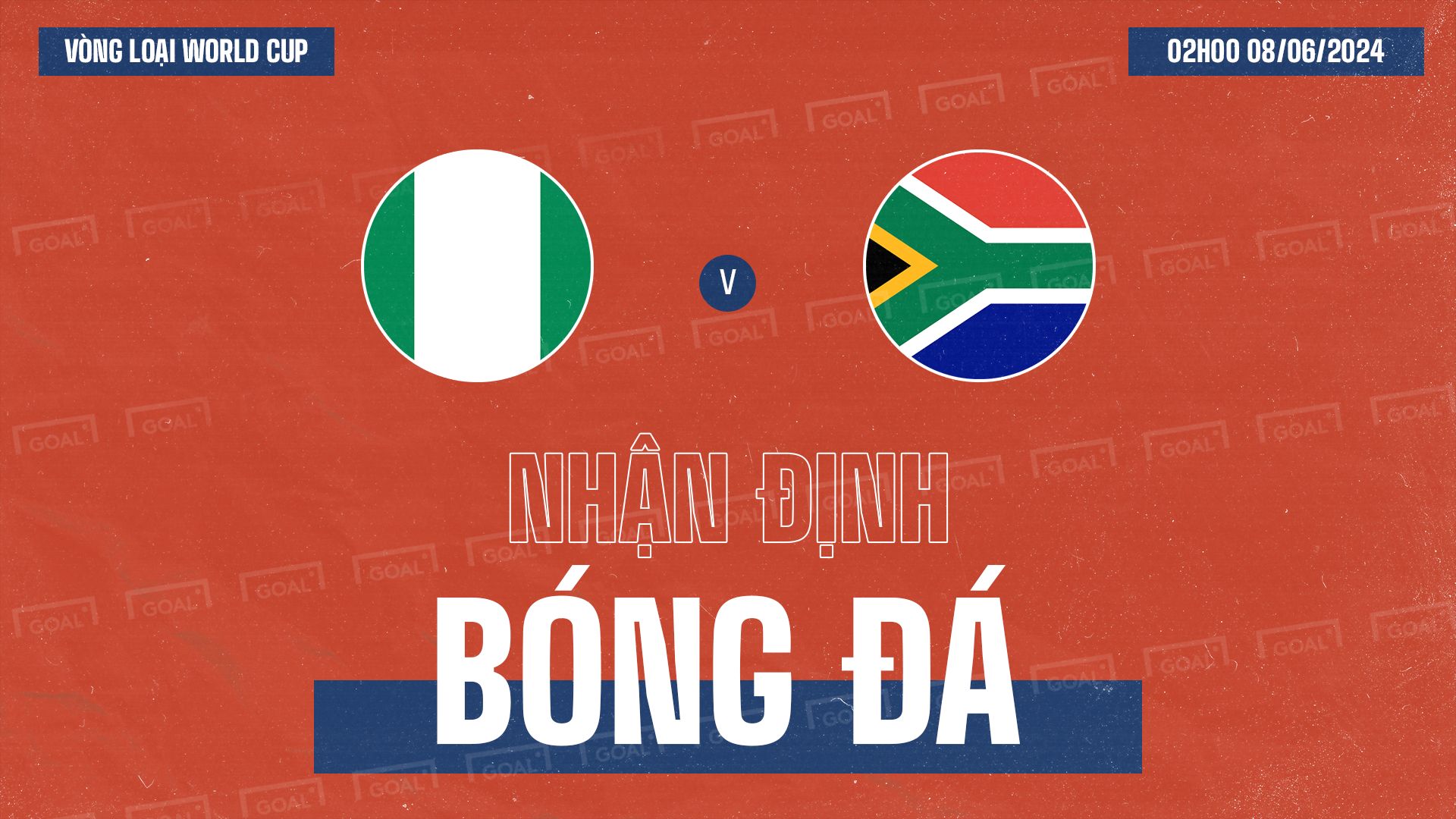 Nigeria vs South Africa 2026 FIFA World Cup Qualifiers GFX