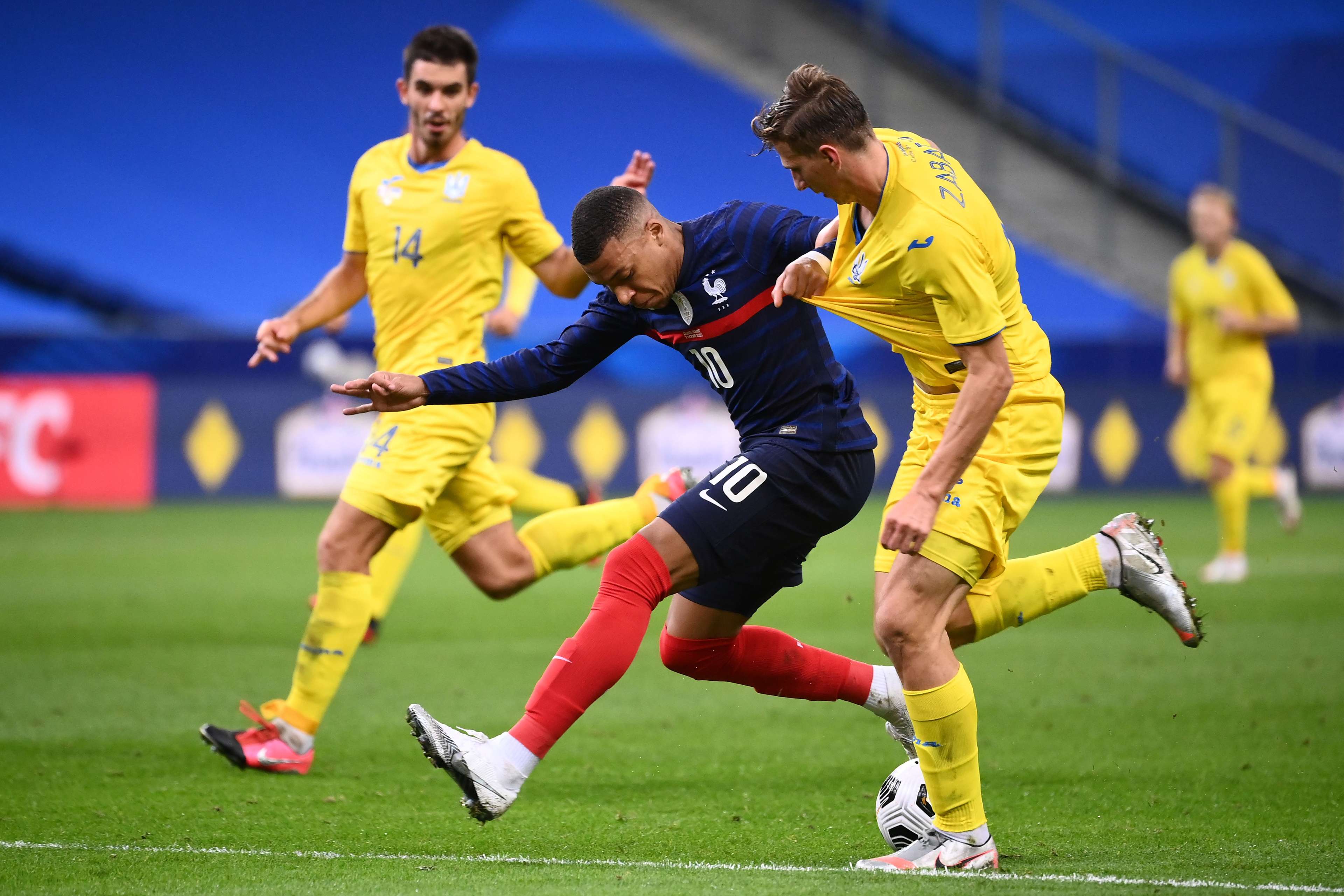 France Ukraine 7-1 Mbappé