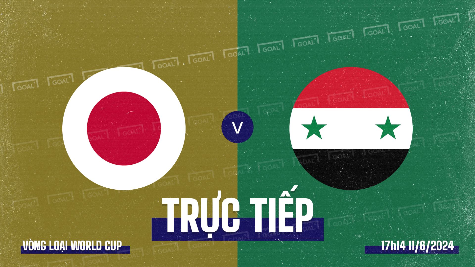 Japan vs Syria 2024 GFX