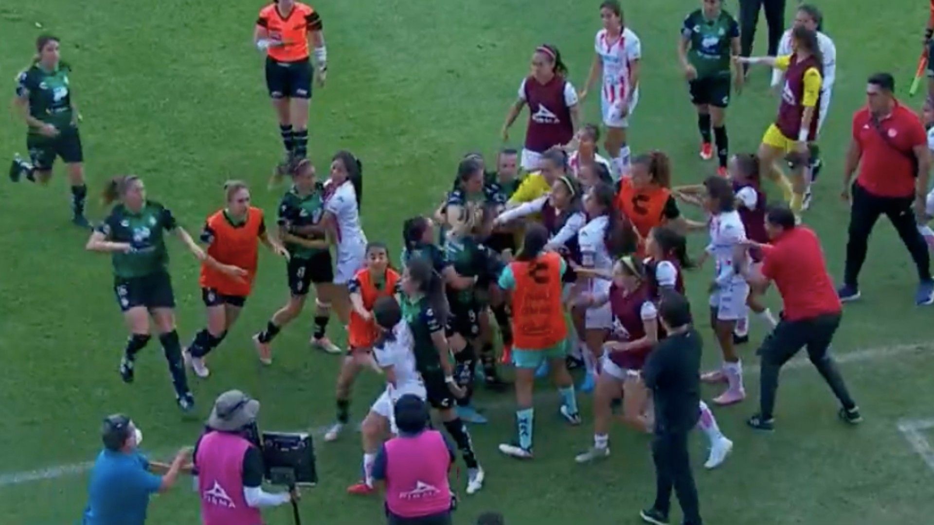 Campal Santos Necaxa Apertura 2022 Liga MX Femenil
