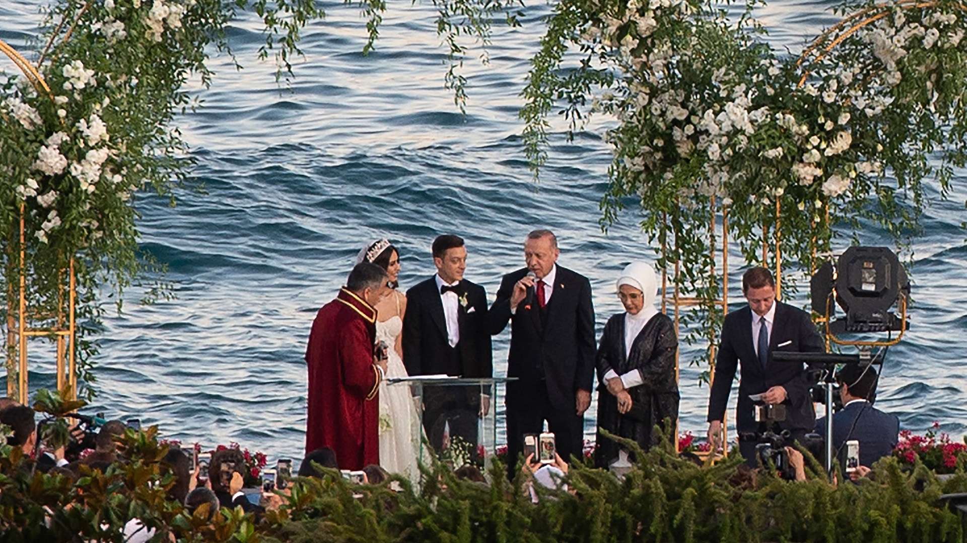 Mesut Ozil wedding Recep Tayyip Erdogan 2019