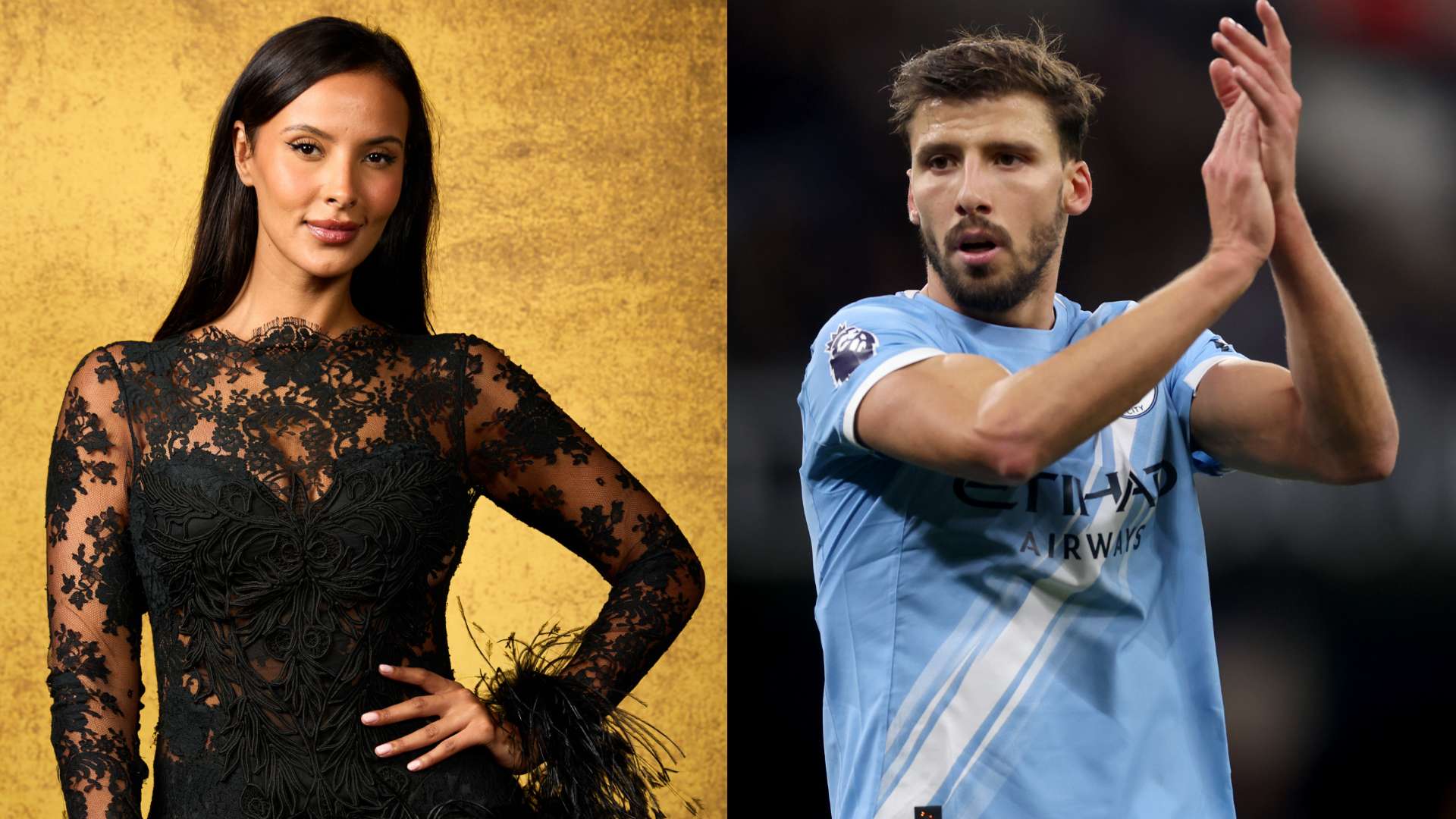 Maya Jama Ruben Dias 2025-26