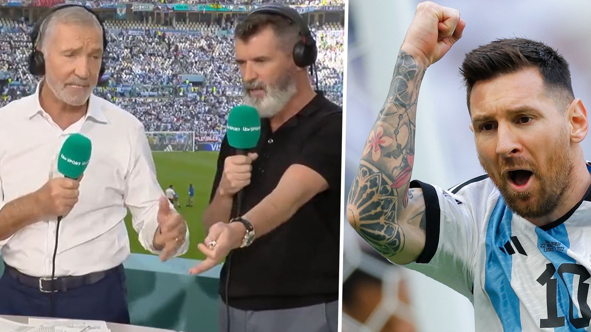 Graeme Souness Roy Keane Lionel Messi