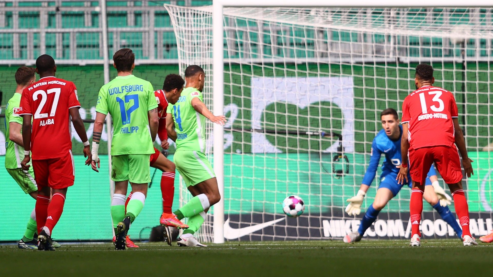 Jamal Musiala Wolfsburg vs Bayern Munich Bundesliga 2020-21