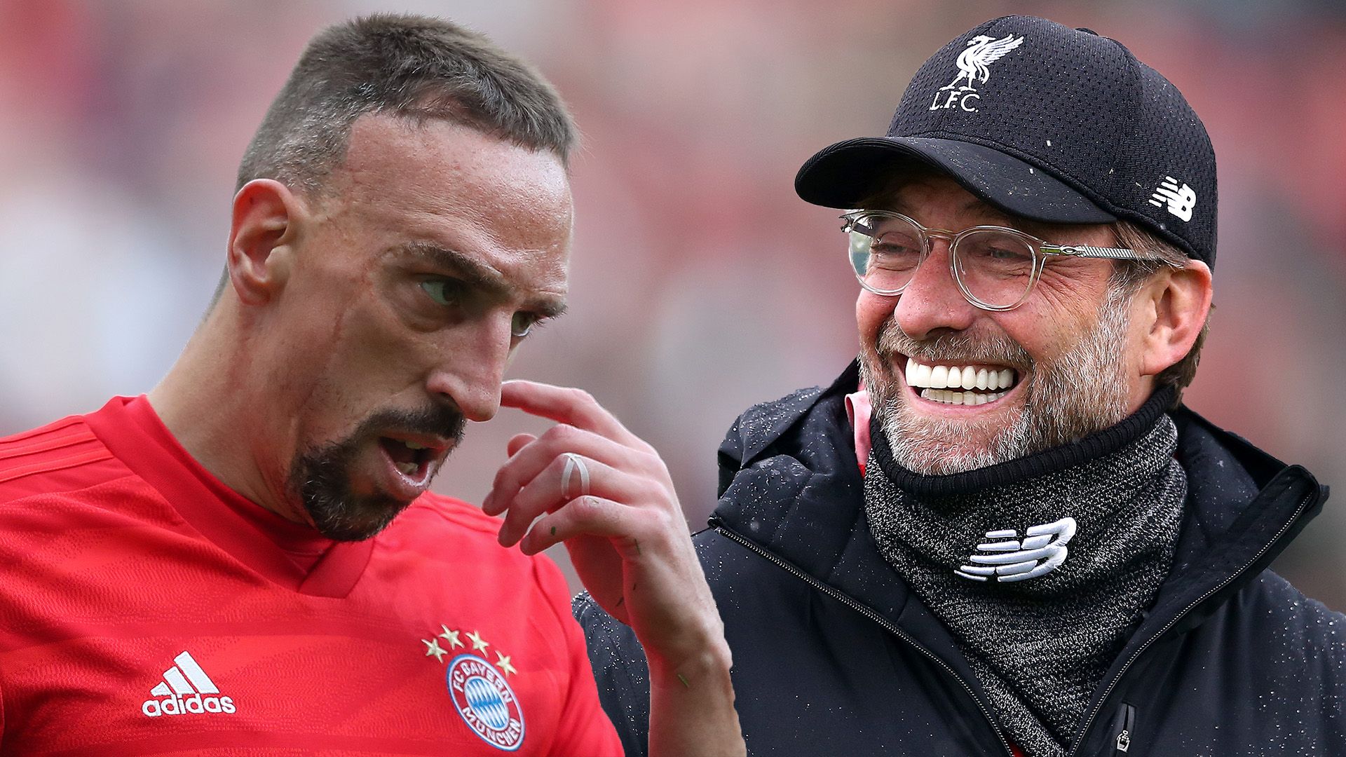 Franck Ribert Jurgen Klopp Bayern Liverpool