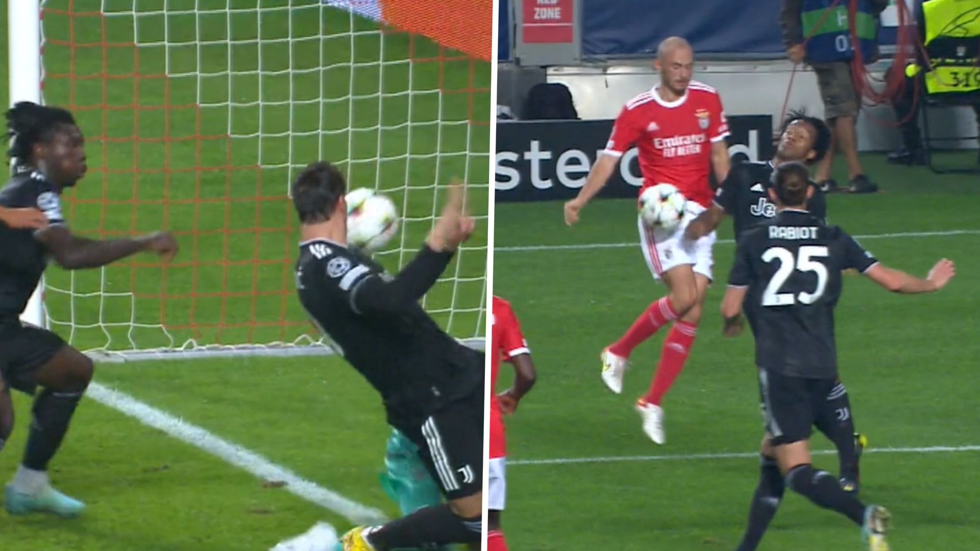 Moviola Benfica Juventus