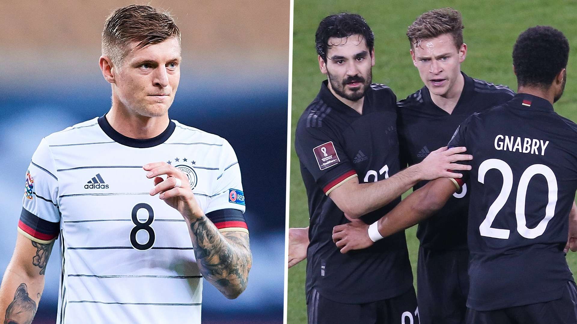 ONLY GERMANY Toni Kroos Joshua Kimmich Ilkay Gundogan Germany 2021