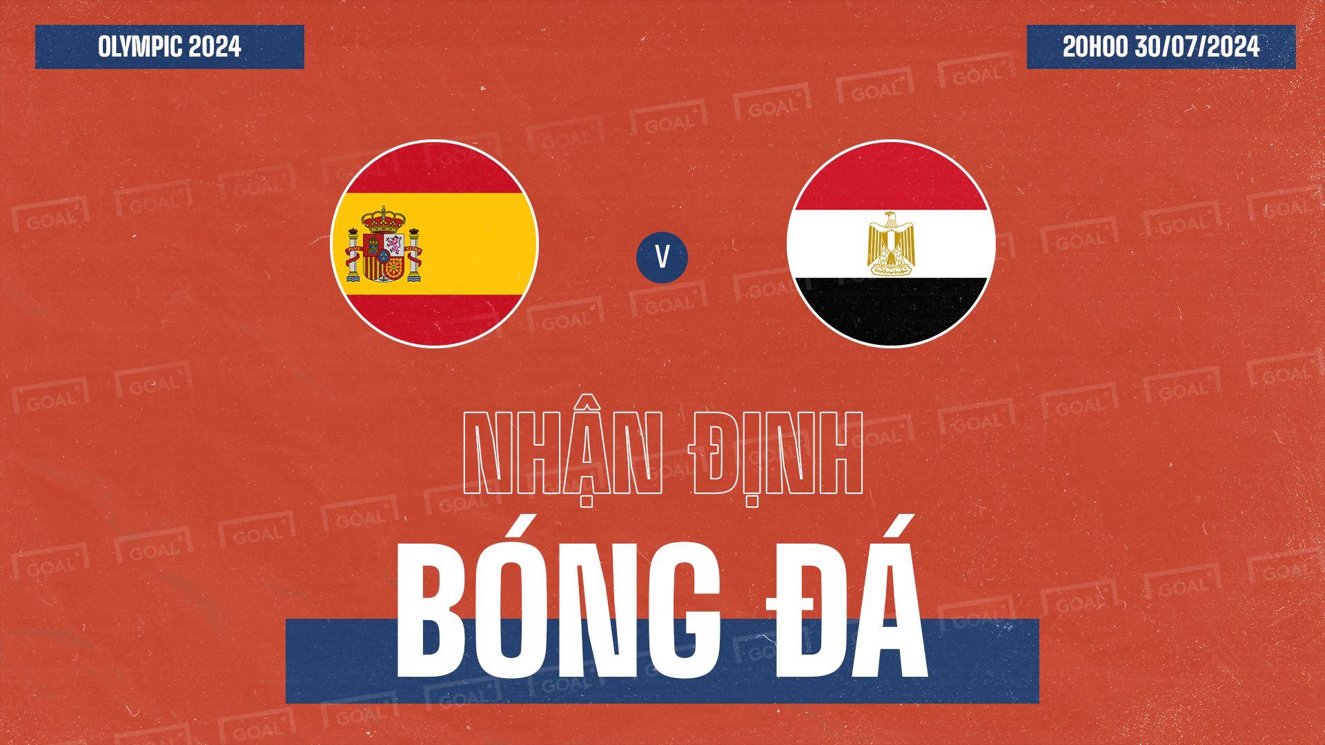 Spain U23 vs Egypt U23 Olympic Games Men's Football GFX