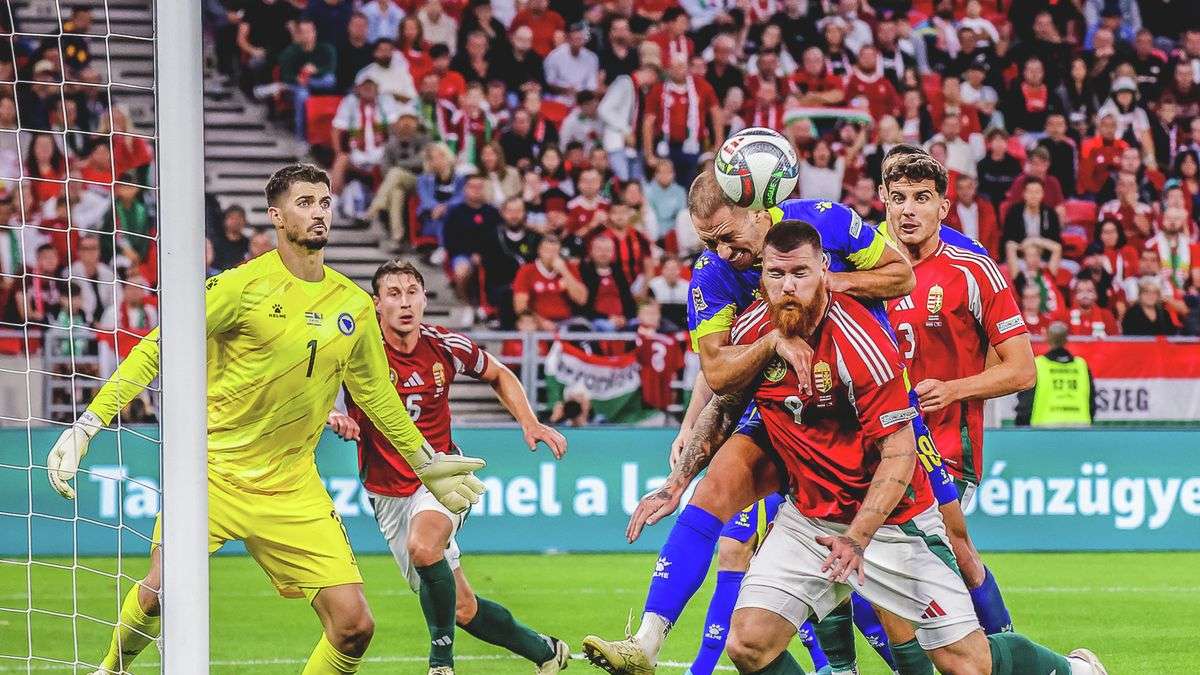 Ádám Martin Bosznia ellen Hungary