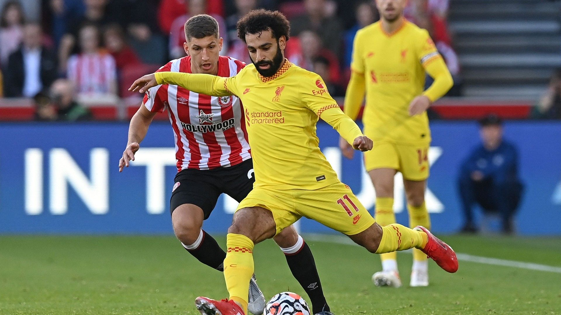 Mohamed Salah Liverpool Brentford 2021-22