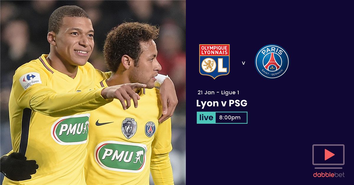 Lyon PSG graphic