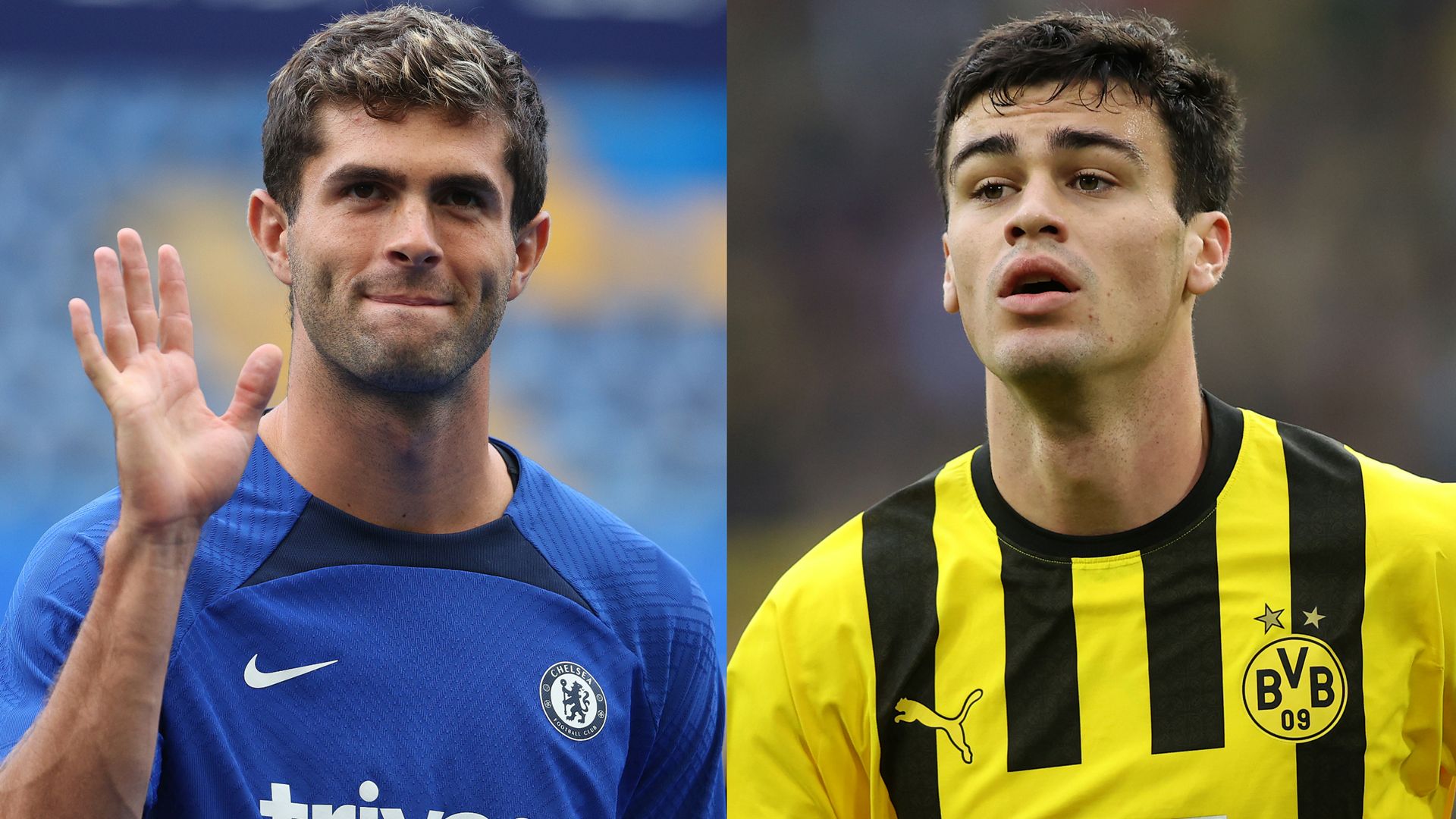 Christian Pulisic Gio Reyna Chelsea Dortmund split