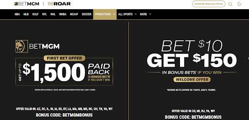 betmgm promo code offers