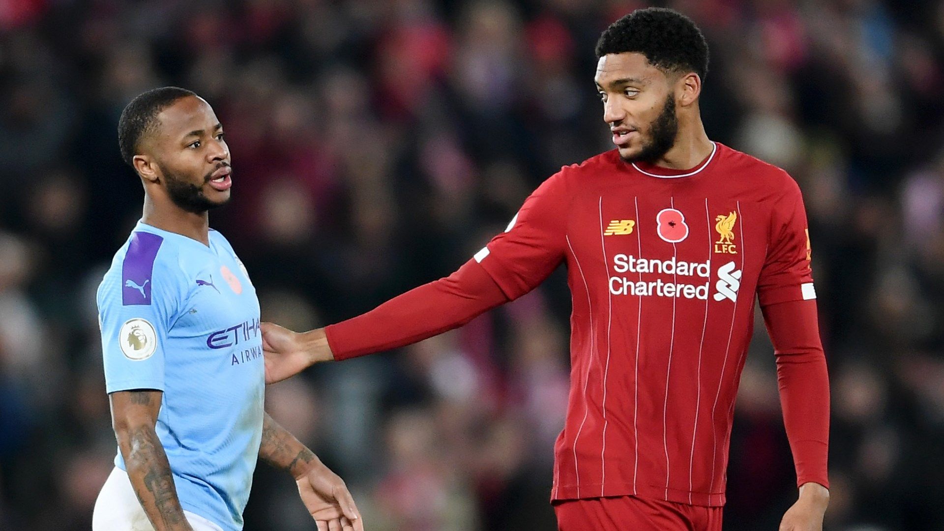 Raheem Sterling Joe Gomez