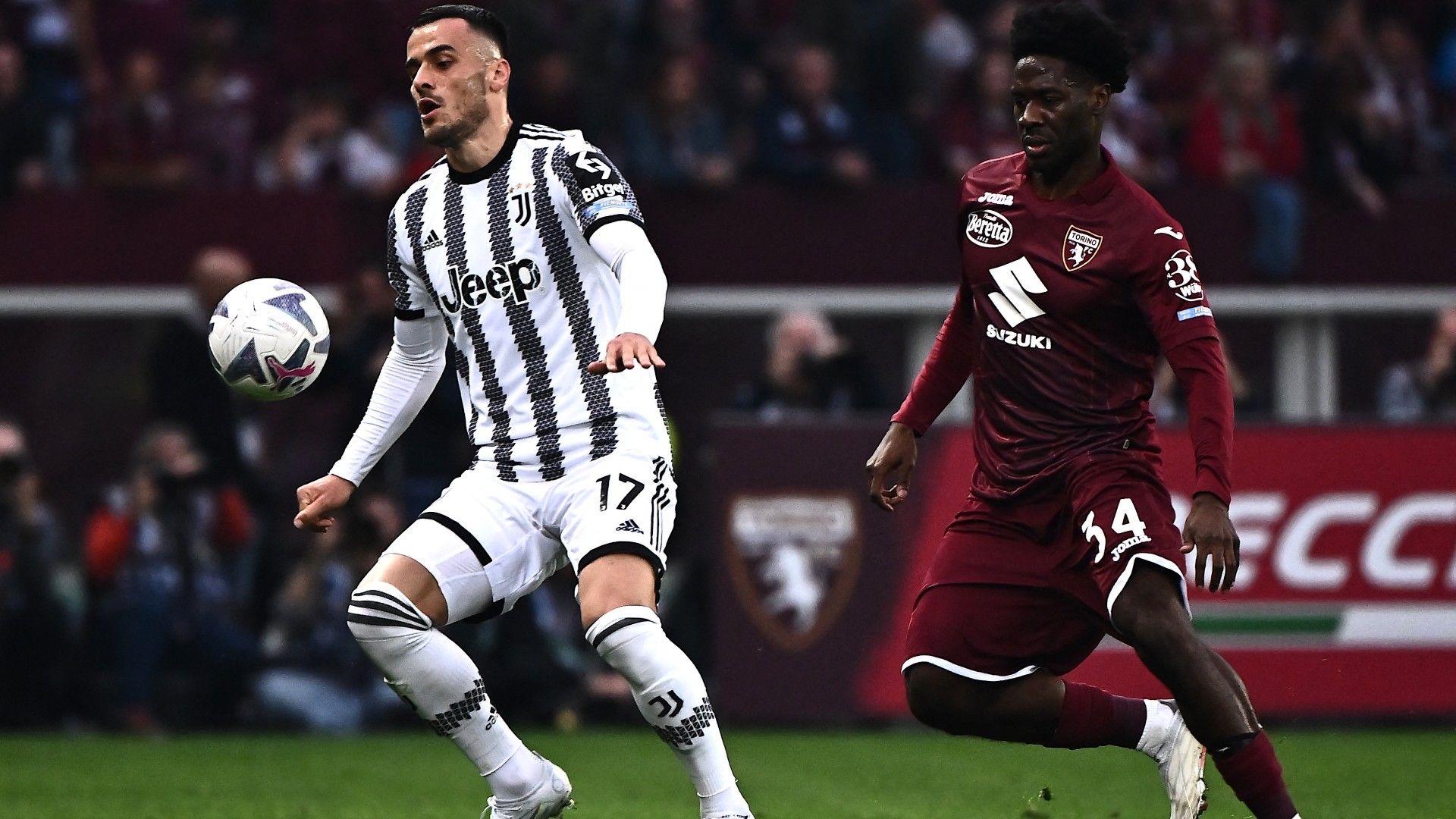 Kostic Aina Torino Juventus