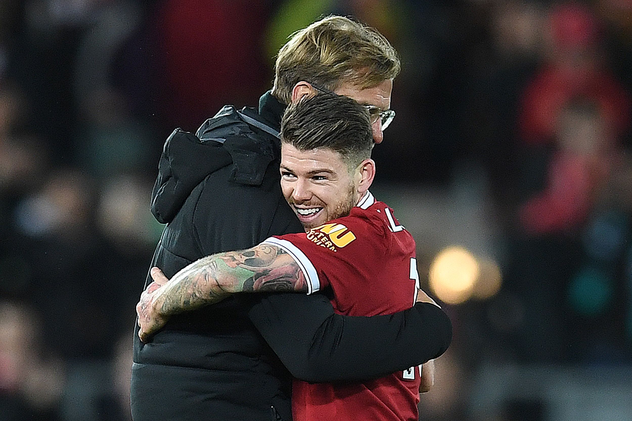 Jurgen Klopp & Alberto Moreno