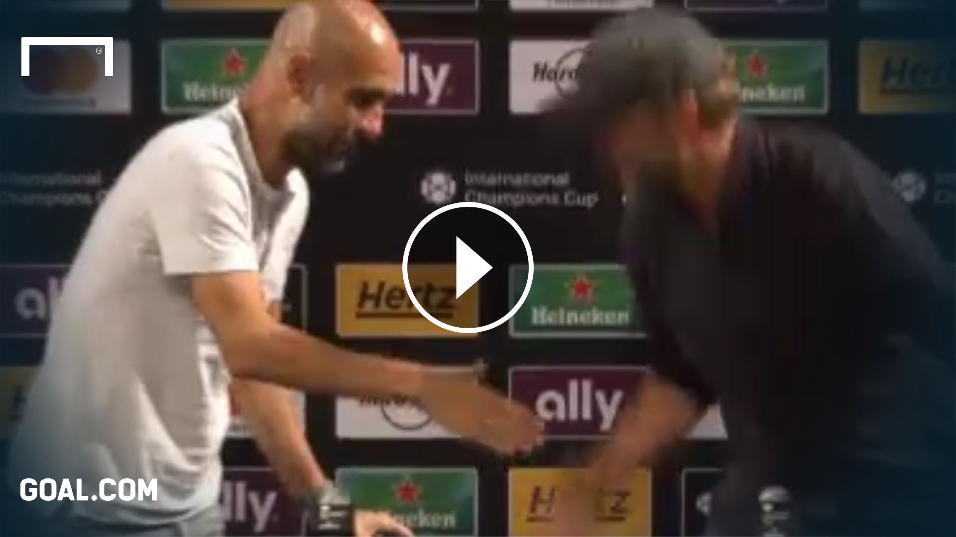 GFX Jurgen Klopp Pep Guardiola