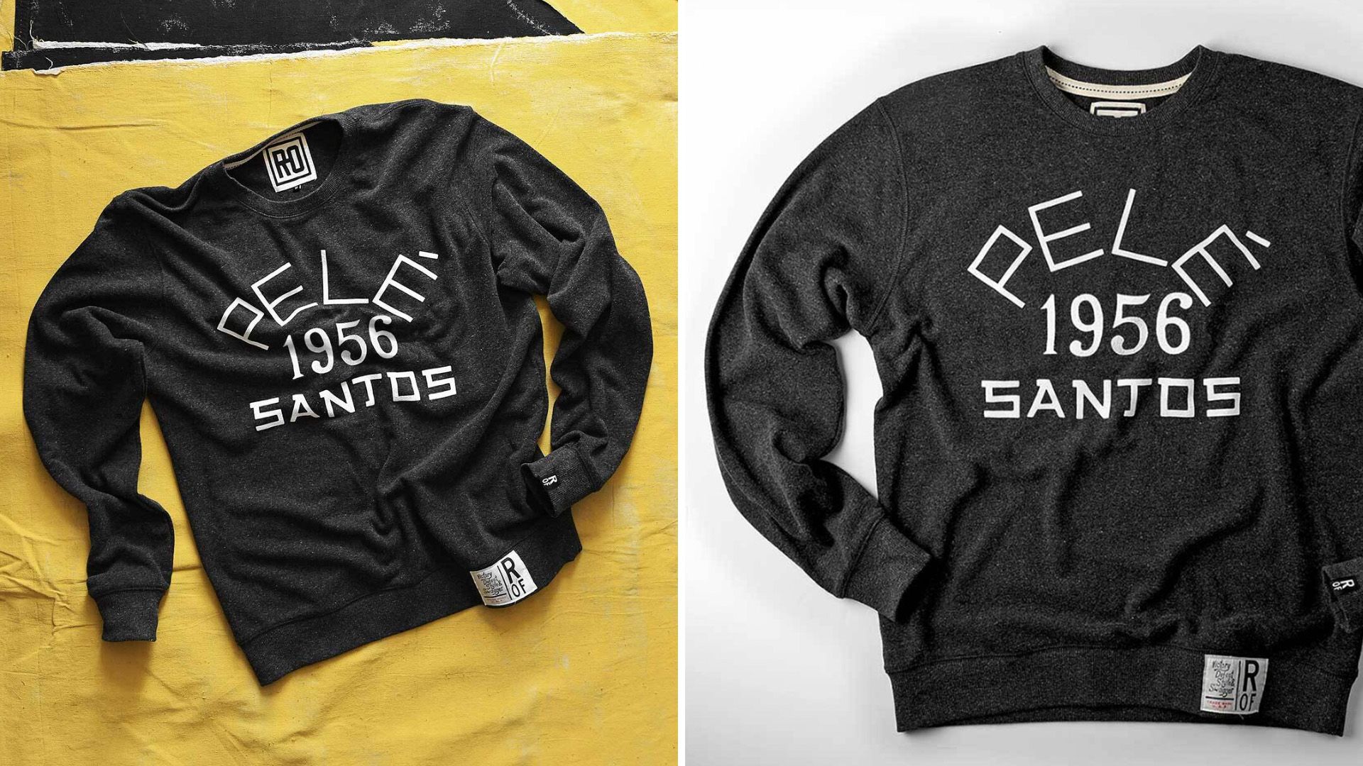 ROF X PELE Black Sweatshirt 