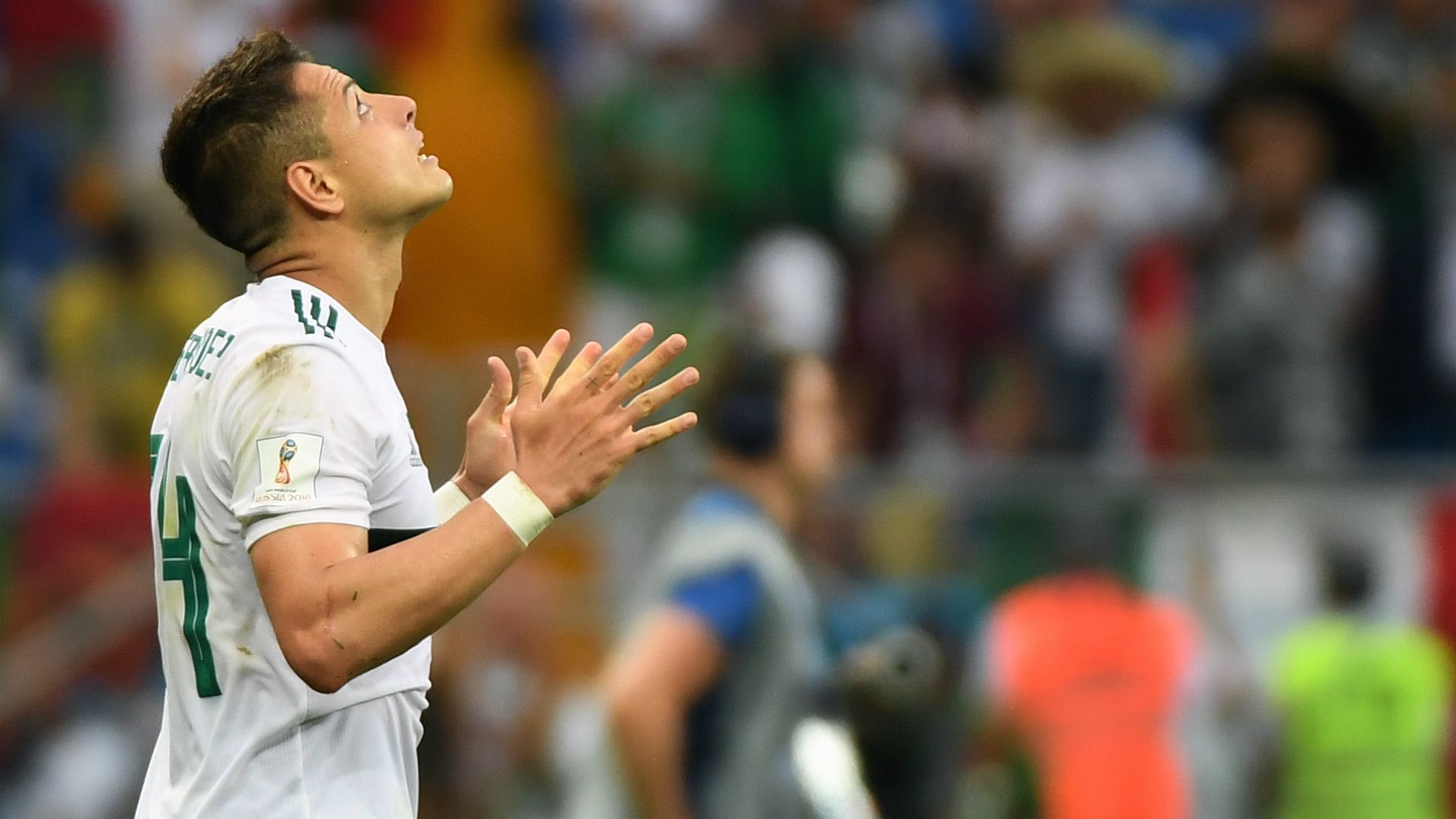 Javier Hernandez Mexico Korea Group F 2018 World Cup 23062018