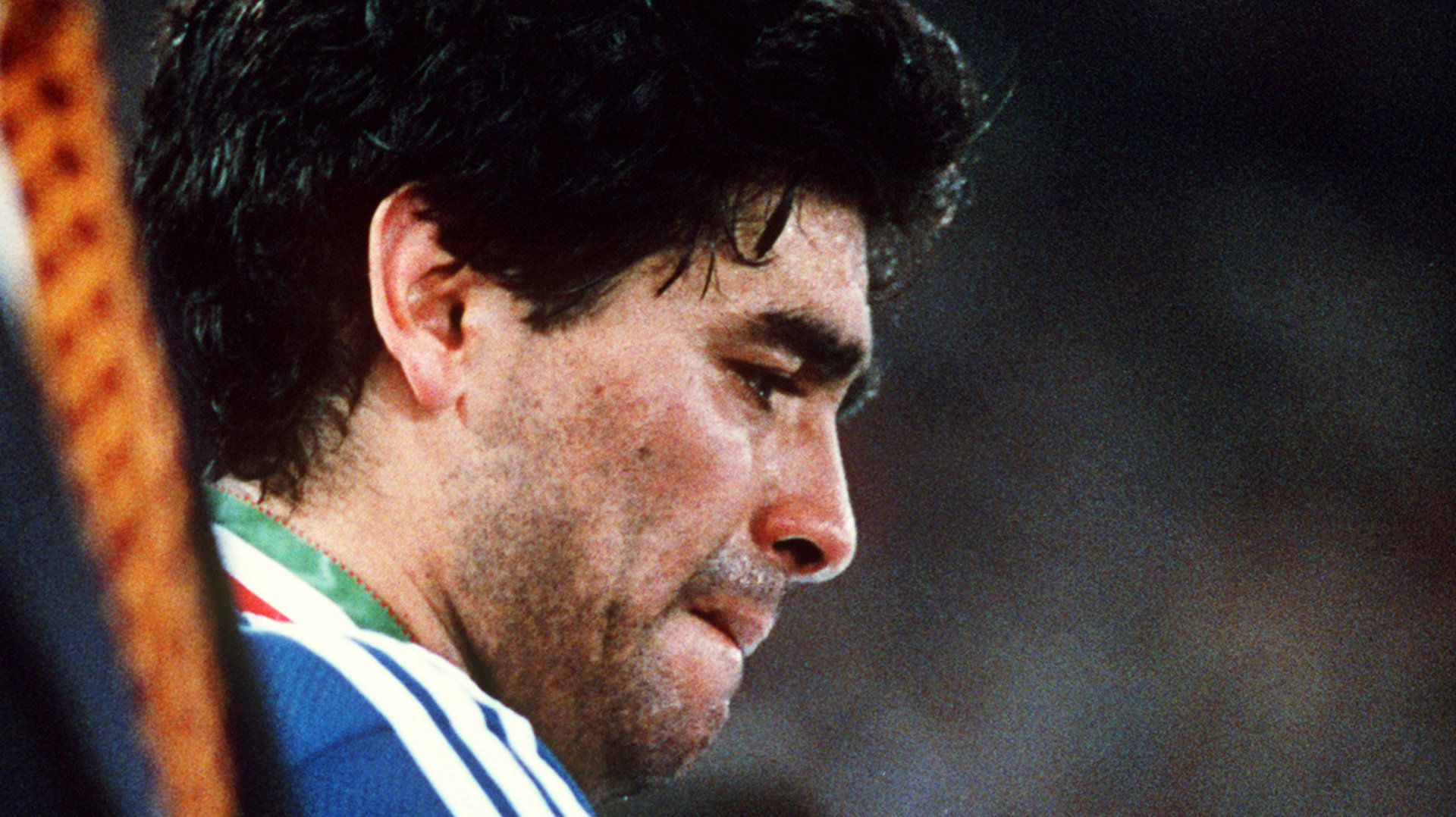 Diego Maradona Argentina 1990 World Cup final