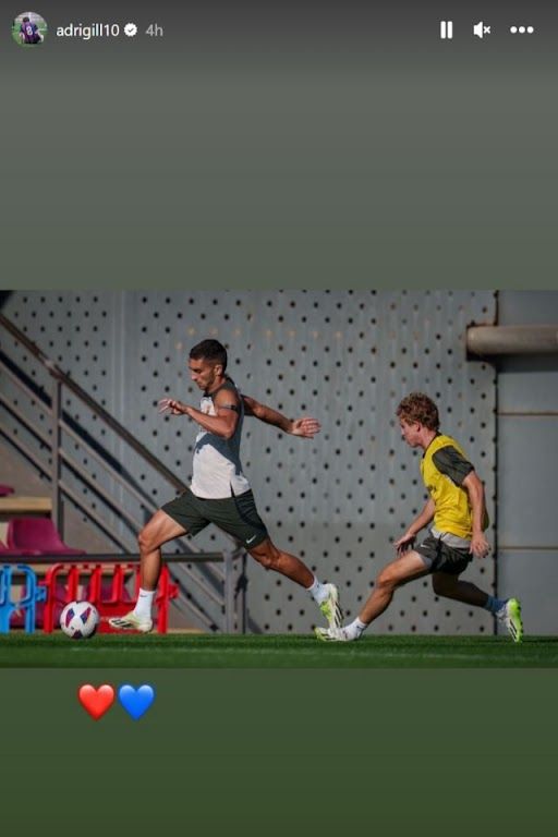 Adrian Gill Instagram Barcelona