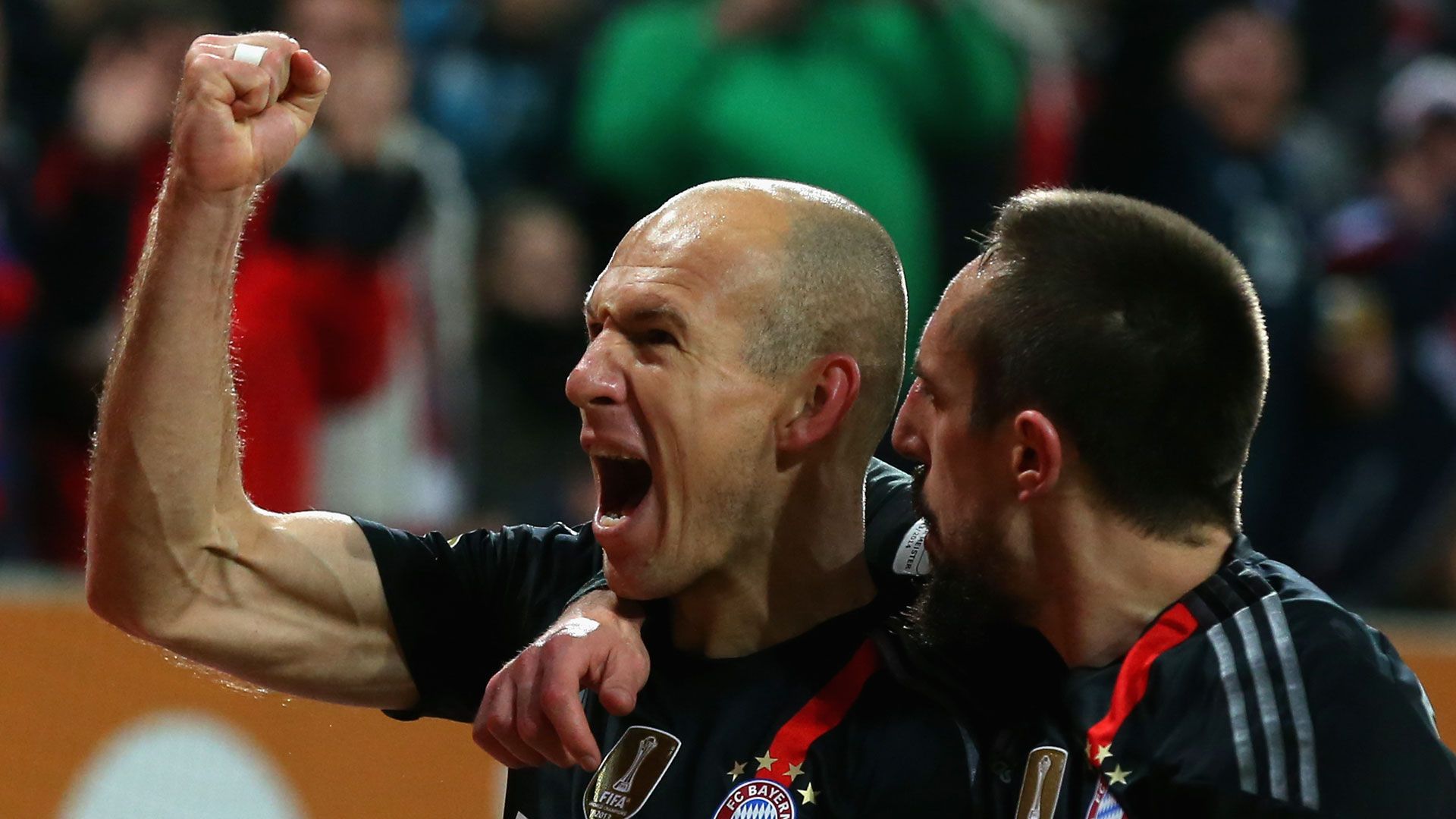Arjen Robben, Franck Ribery 12132014