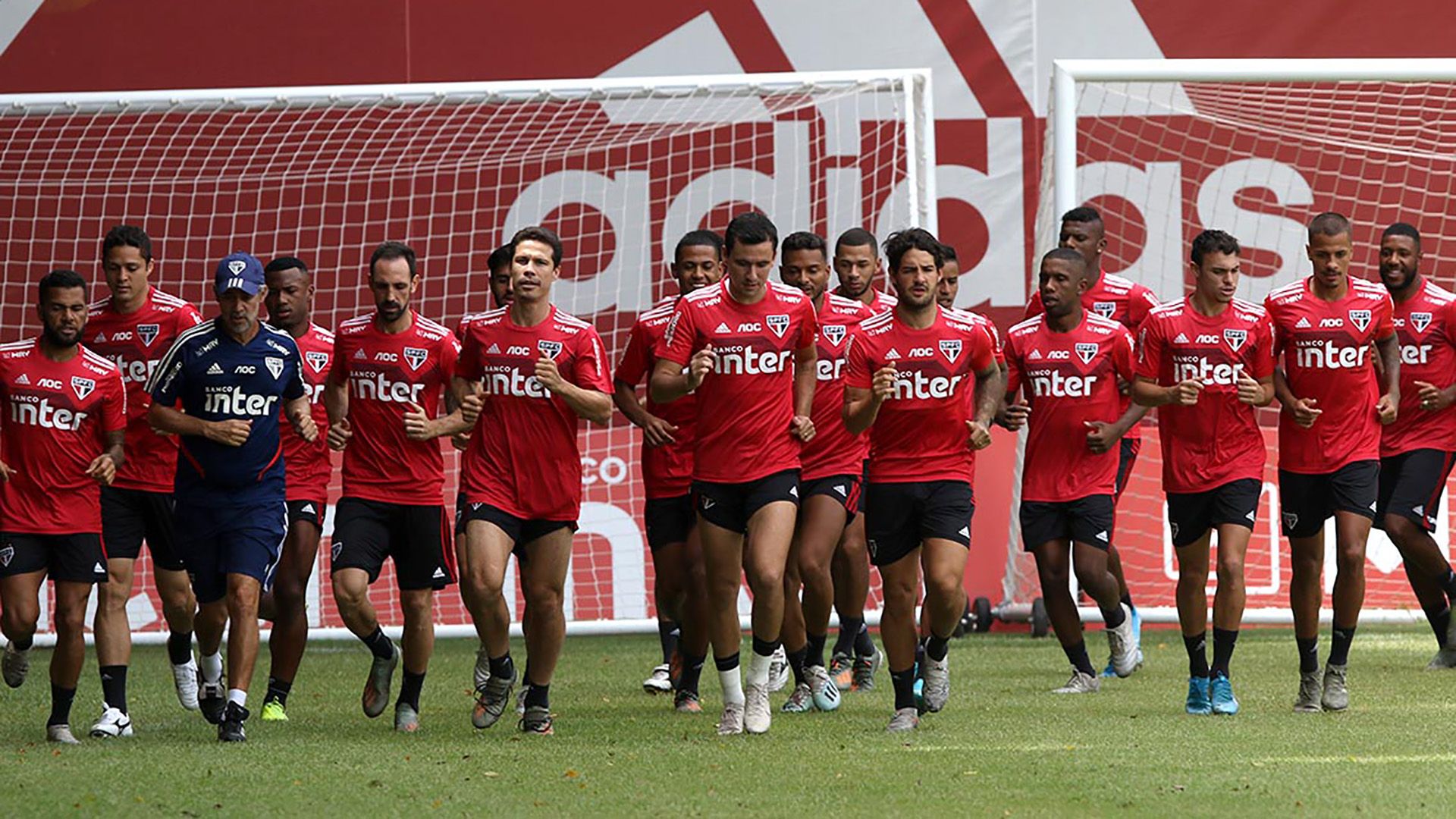 São Paulo treino 08 01 2020