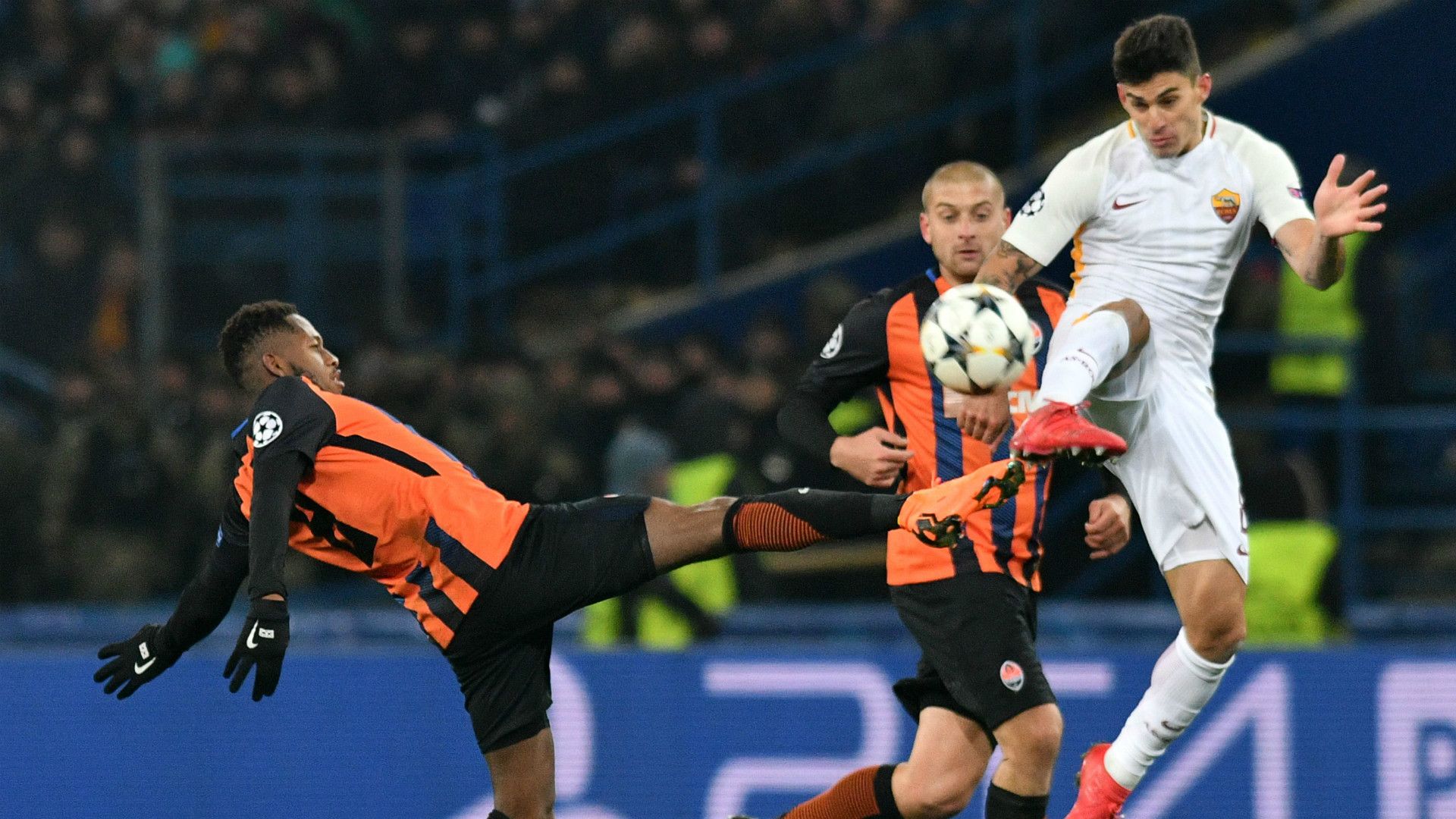 FRED SHAKTAR DONETSK DIEGO PEROTTI ROMA UEFA CHAMPIONS LEAGUE 21022018