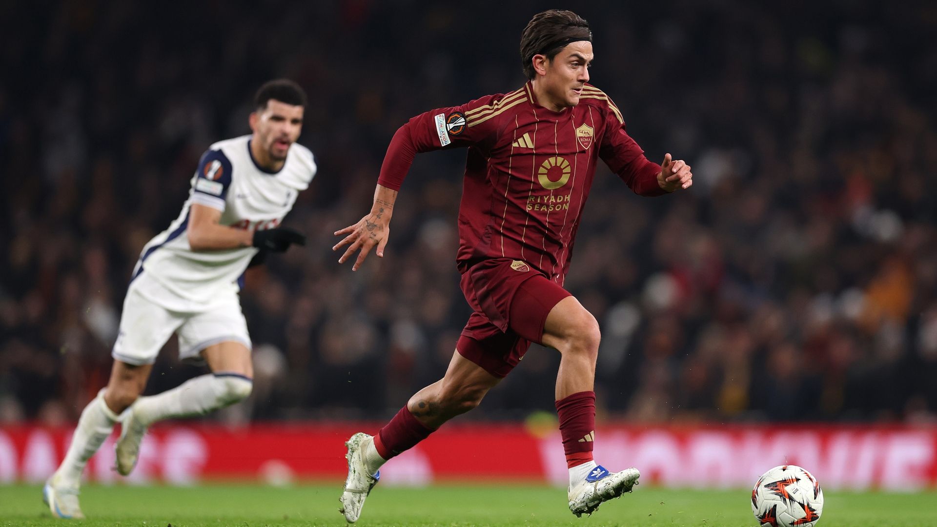 Paulo Dybala Tottenham Roma 28112024
