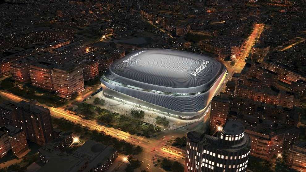 new Estadio Santiago Bernabeu