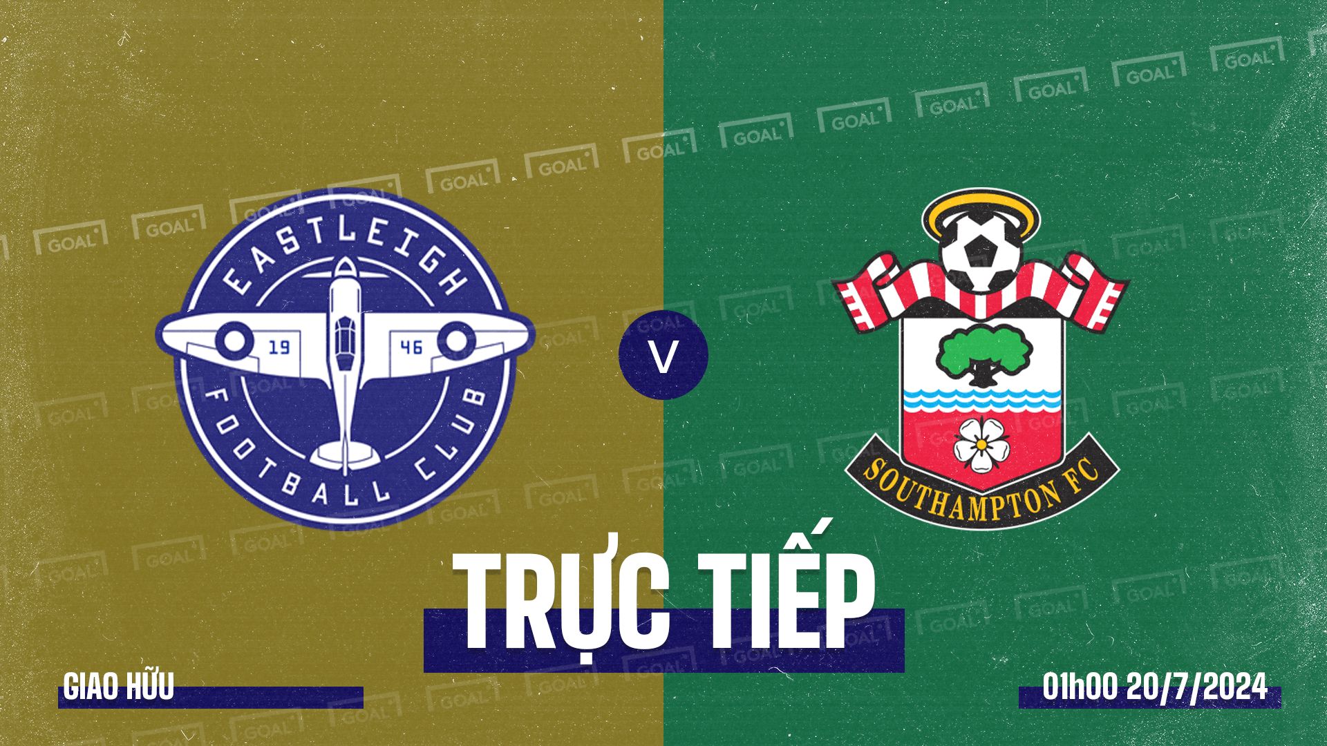 Eastleigh vs Southampton 2024 GFX